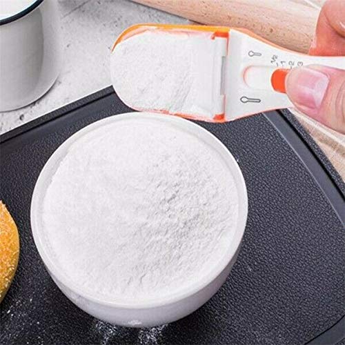 PRAV® Adjustable Measuring Spoon Set - Precise Kitchen Tool for Coffee, Porridge, Seasoning & Baking | Perfect for Home Cooking & Meal Prep