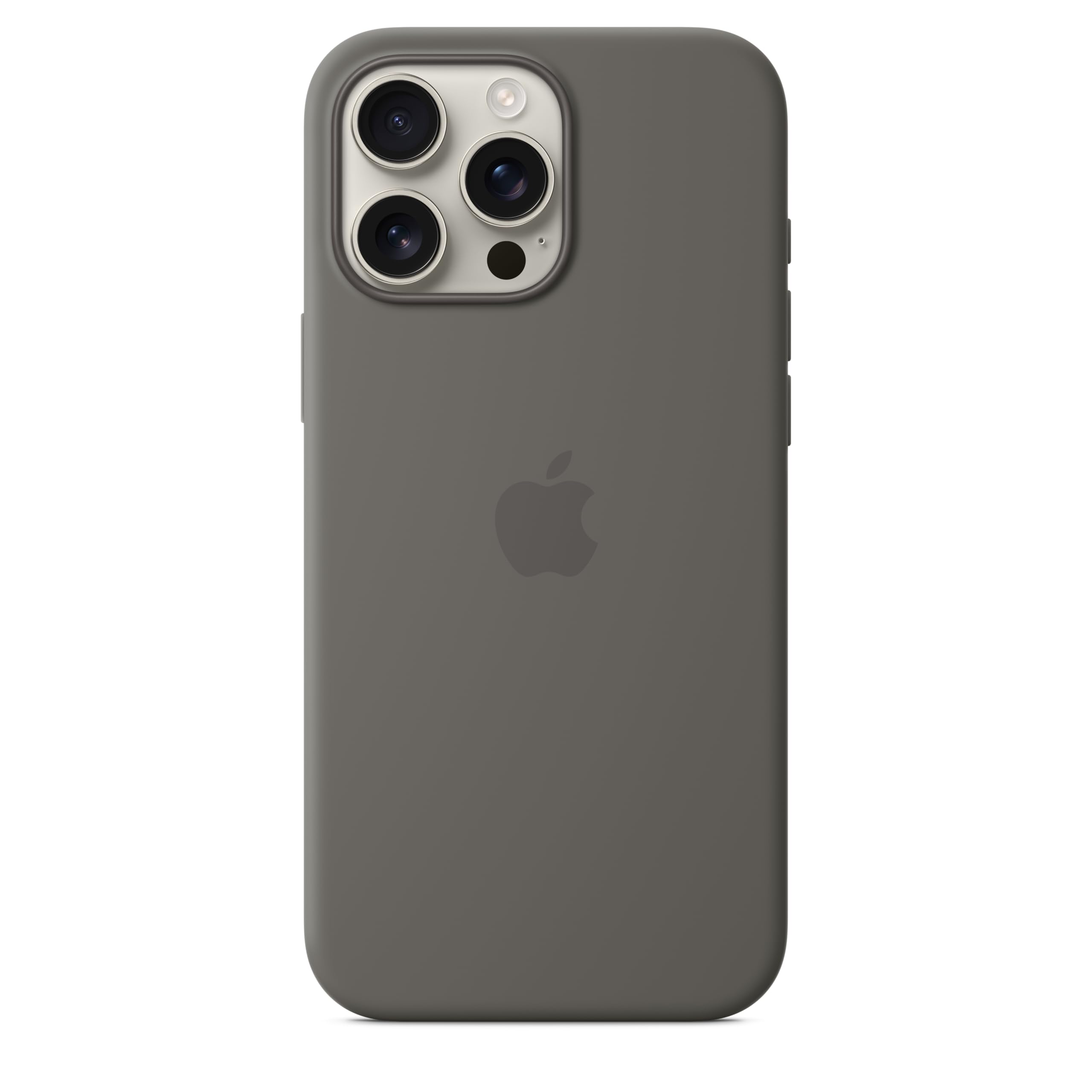Apple iPhone 16 Pro Max Case with MagSafe - Premium Silicone Protective Cover, Shockproof & Scratch Resistant, Perfect Fit for iPhone 16 Pro Max (Stone Grey) - Ideal for Daily Use, Travel & Outdoor Activities
