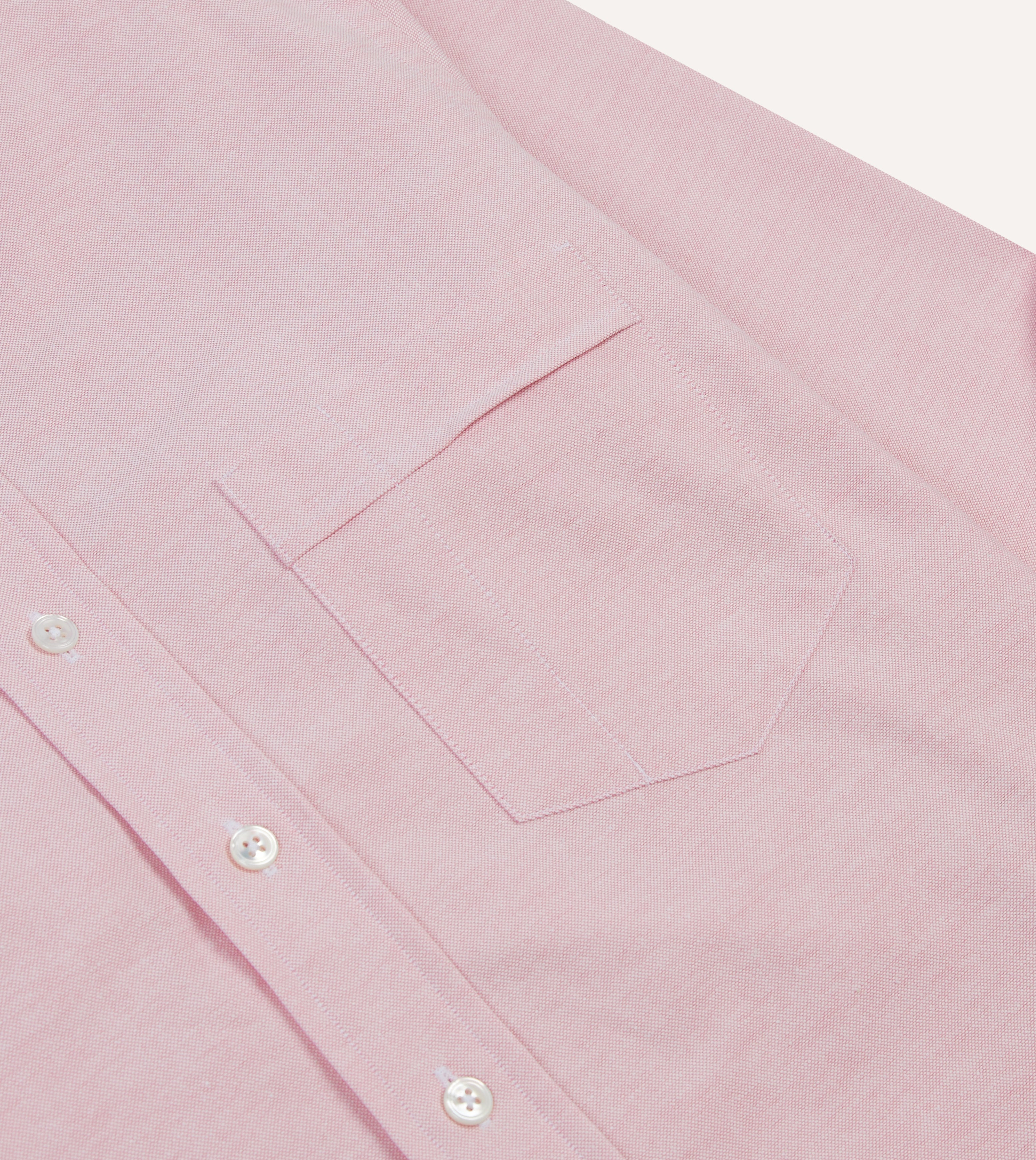 Bright Pink Cotton Oxford Button Down Shirt for Women - Classic Casual & Office Wear - Perfect for Work, Dates & Everyday Outfits