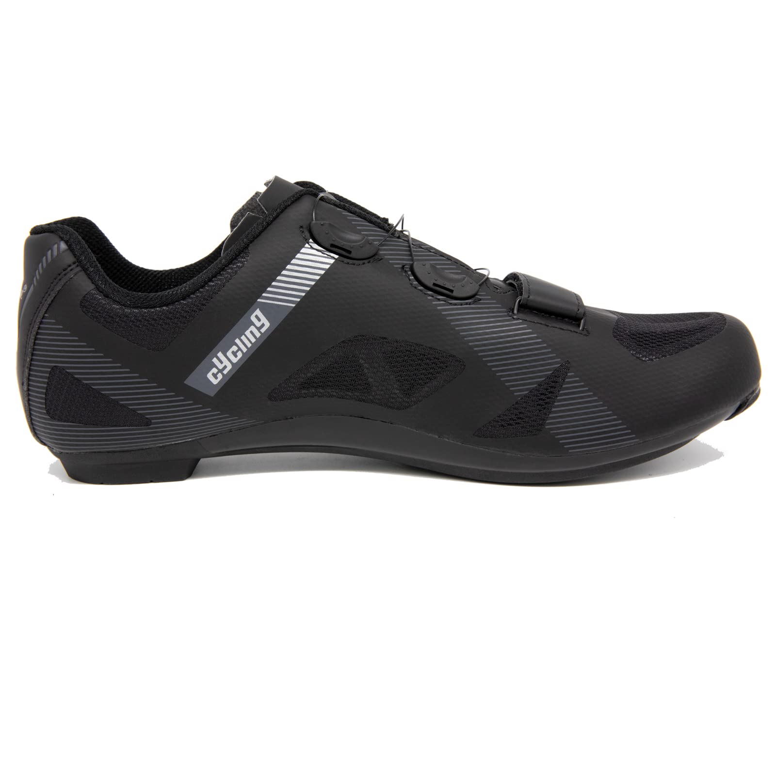 Premium Men's Mountain Bike Cycling Shoes with Cleats - Lightweight, Durable & Comfortable for Road & Spin Biking - White Cycling Footwear for Professional & Casual Riders