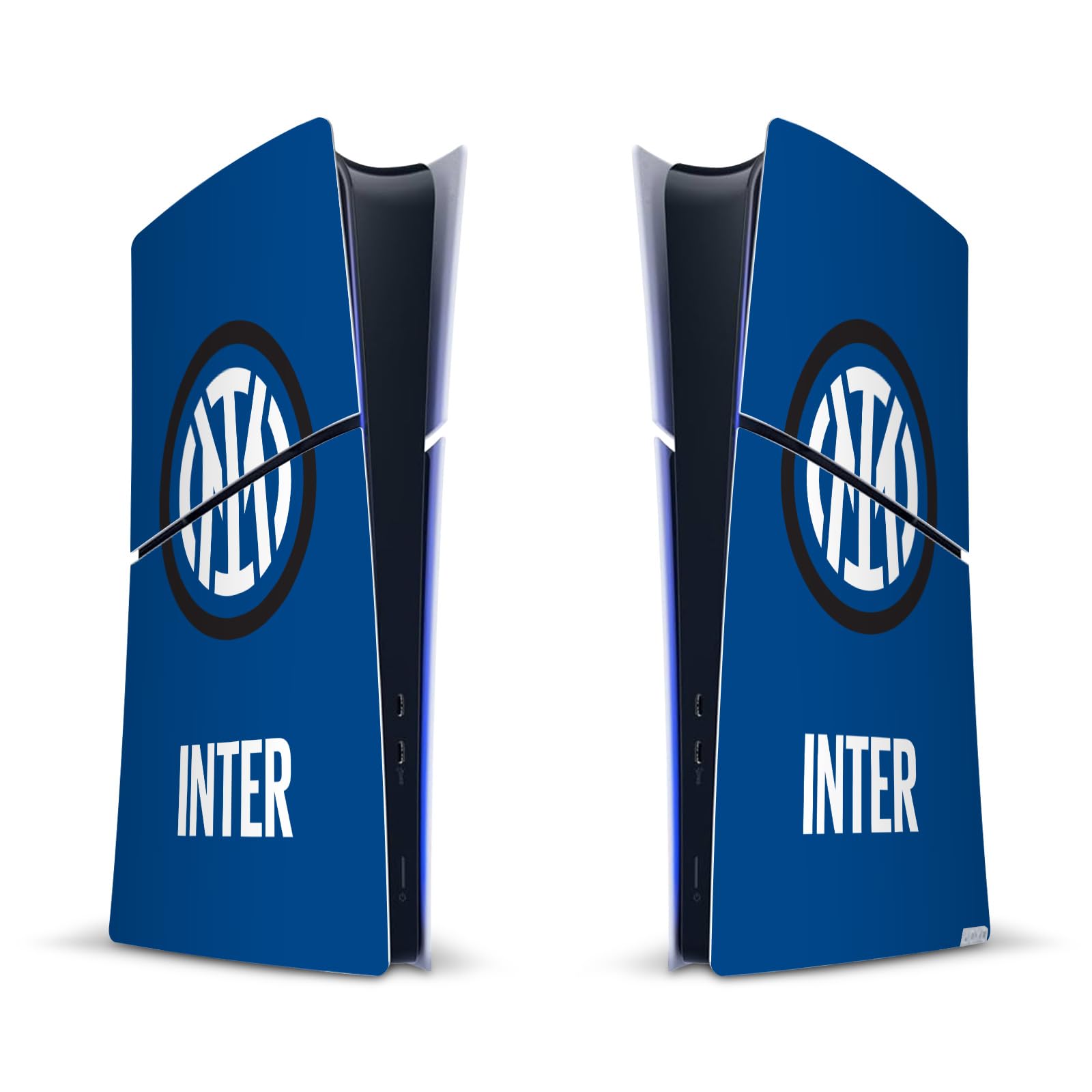 Official Inter Milan Logo Vinyl Sticker for PS5 Slim/PRO - Gaming Skin Decal