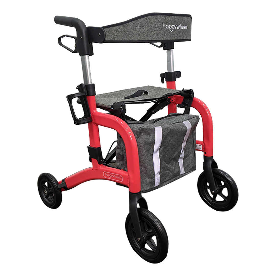 Best Folding Walkers & Rollators for Seniors - Lightweight Mobility Aids with Wheels & Seat - Ideal for Indoor & Outdoor Use