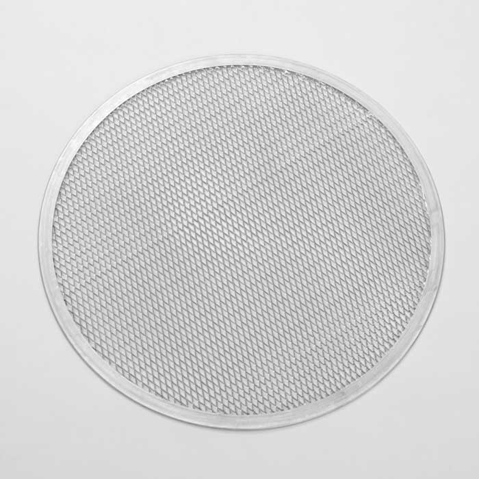 American Metalcraft 18724 24-Inch Aluminum Pizza Screen - Commercial Grade Pizza Baking Pan for Restaurants & Pizzerias - Perfect for Even Cooking & Crispy Crusts