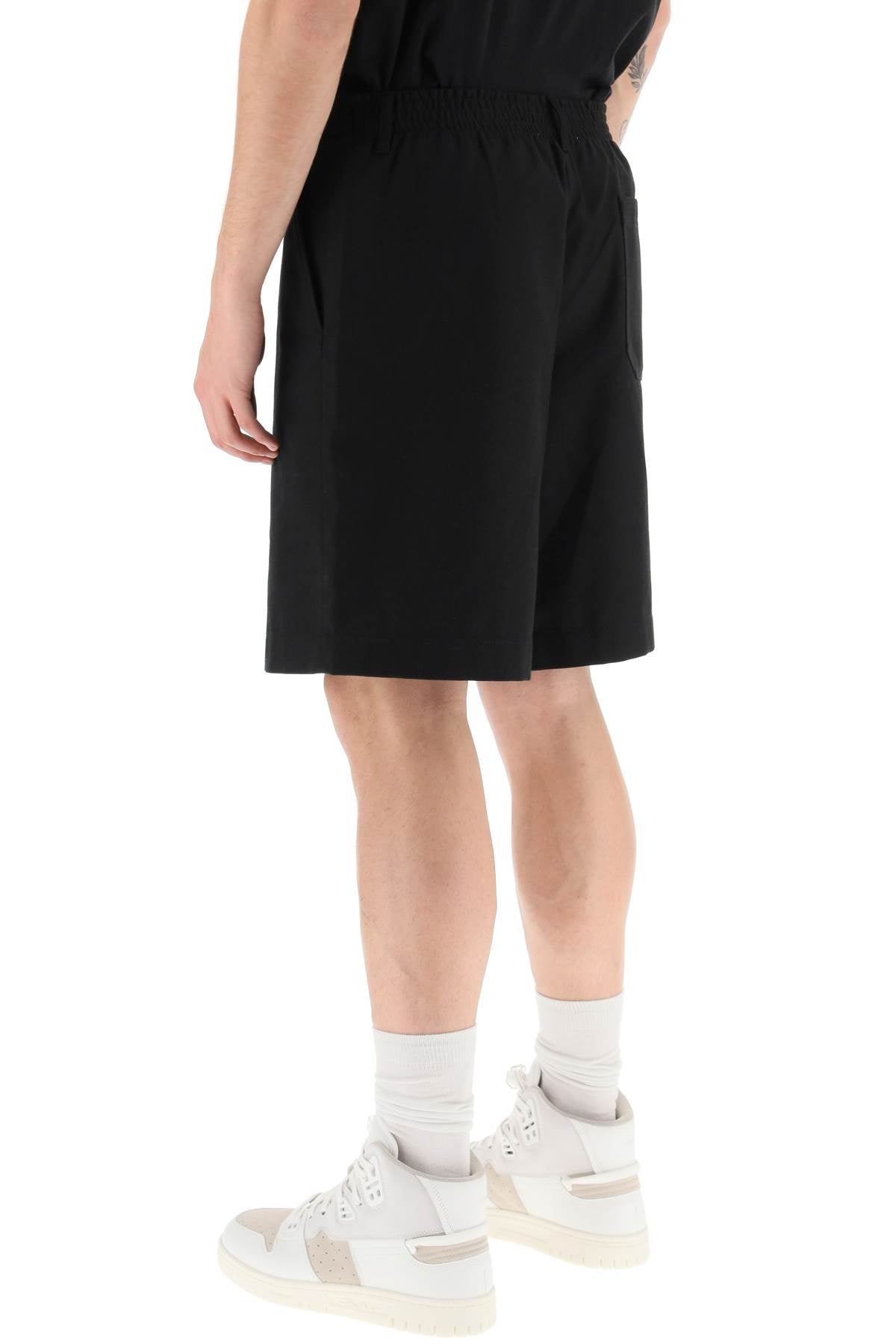 Acne Studios Cotton Blend Bermuda Shorts for Men & Women | Comfortable Summer Casual Shorts for Beach, Travel & Everyday Wear