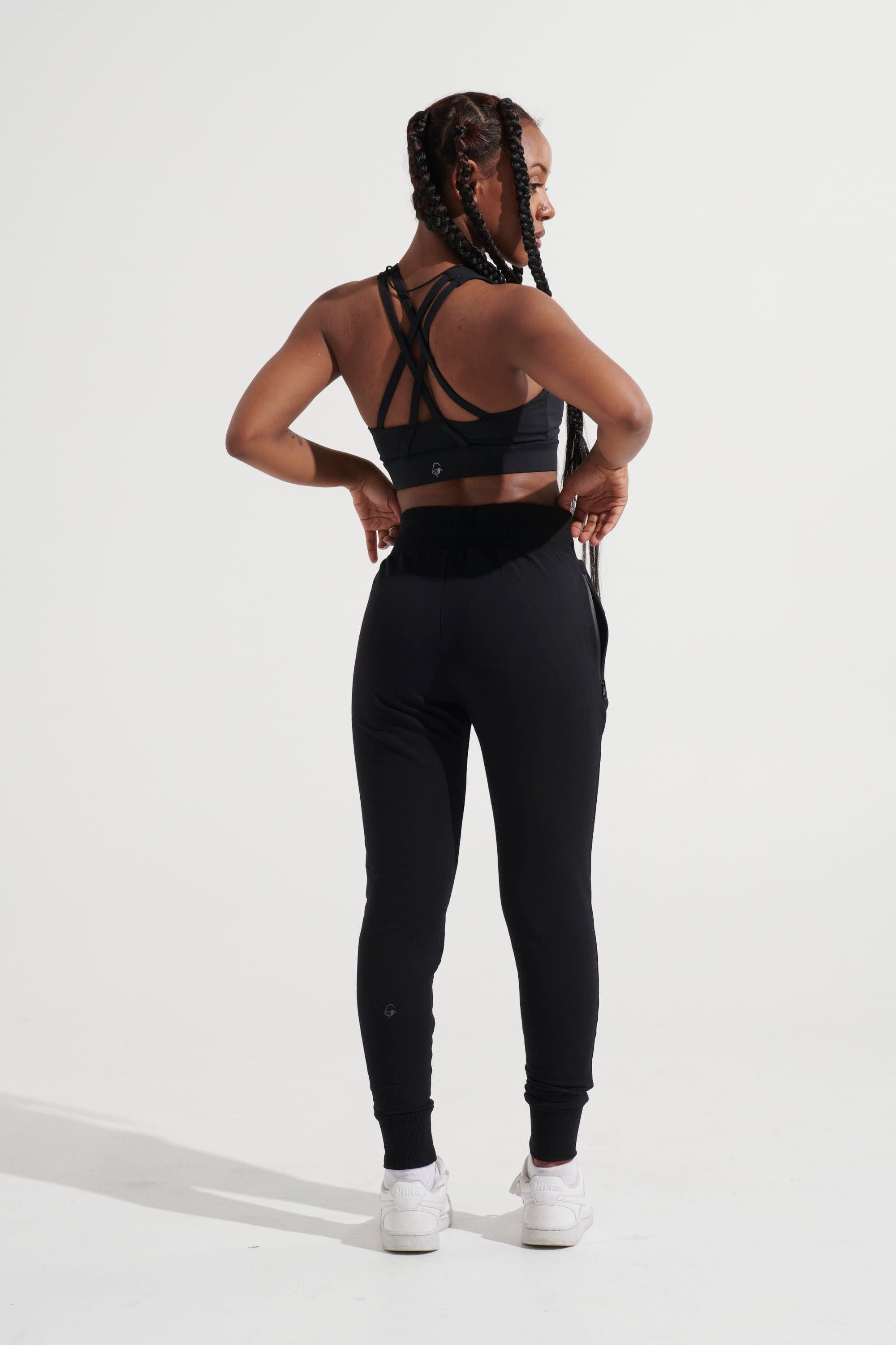 Intrepid Athlete Inside Track Pant - Black | High-Performance Running & Training Pants for Men & Women | Gym, Jogging, Yoga & Casual Wear