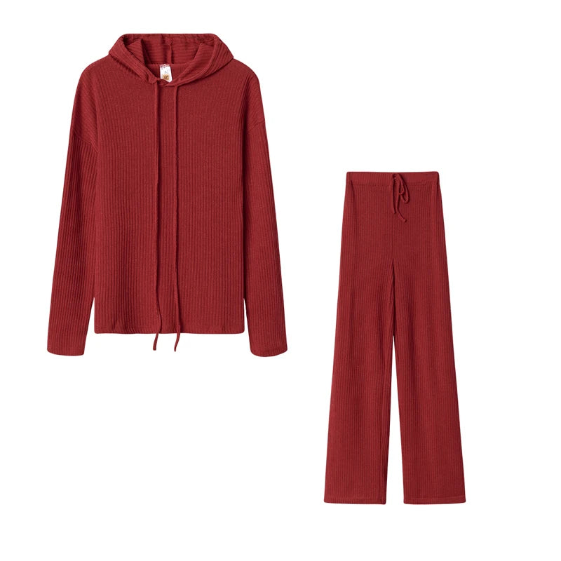 Trendy Women's Long Sleeve Baggy Hat Casual Suit Set for Spring & Fall | Comfortable Loose Fit Outfit for Streetwear, Travel & Daily Wear