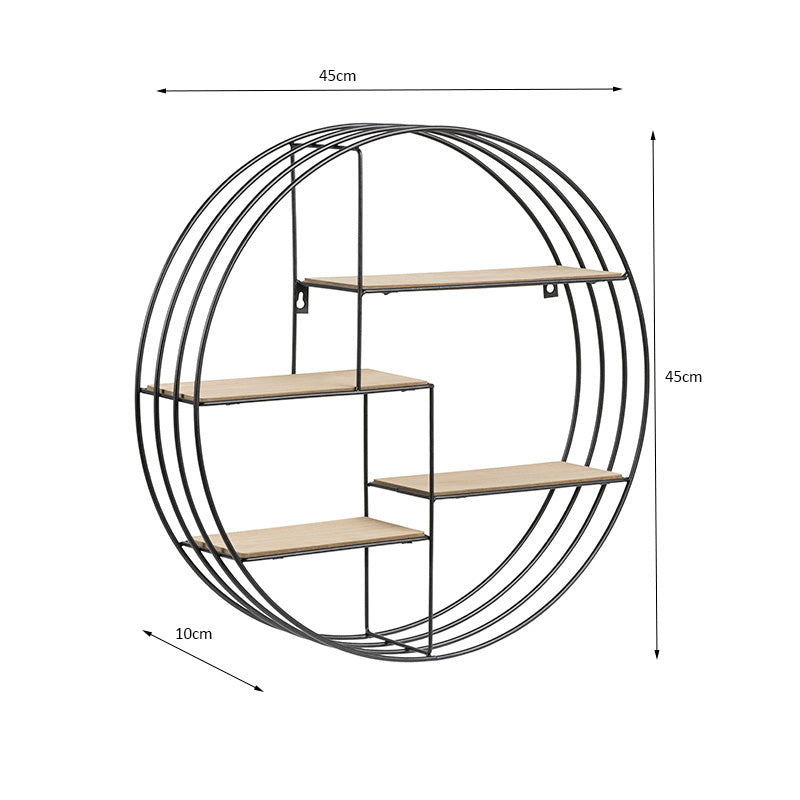 DAKRON Black Display Unit - Stylish and Durable for Retail Stores, Boutiques, and Home Decor
