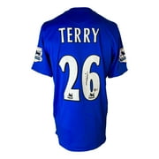 John Terry Autographed Chelsea FC Centenary Soccer Jersey - Authentic Signed Football Shirt - Perfect for Fans, Collectors & Memorabilia Displays
