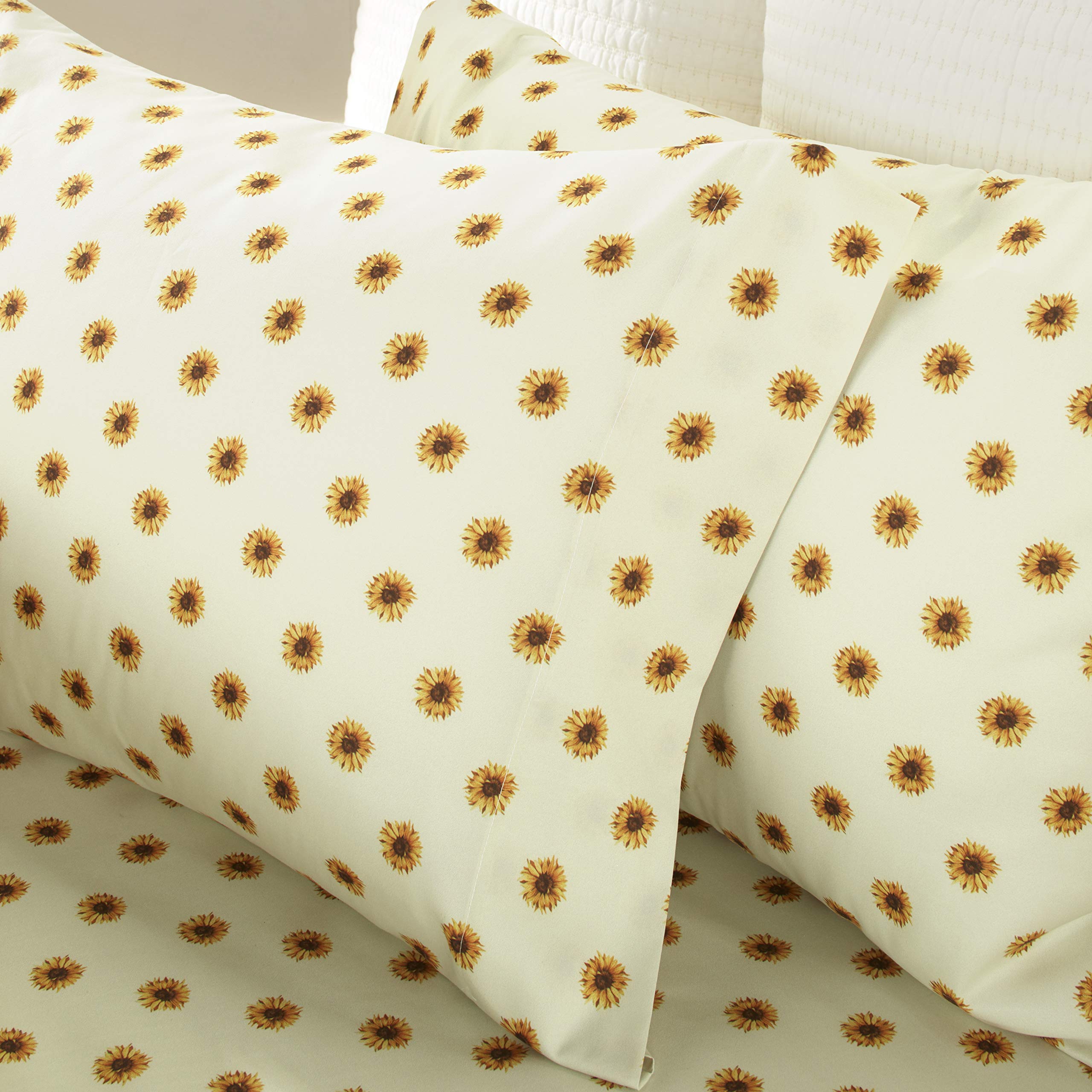Sunflower King Bedding Set - 4pc for Cozy Bedroom Decor