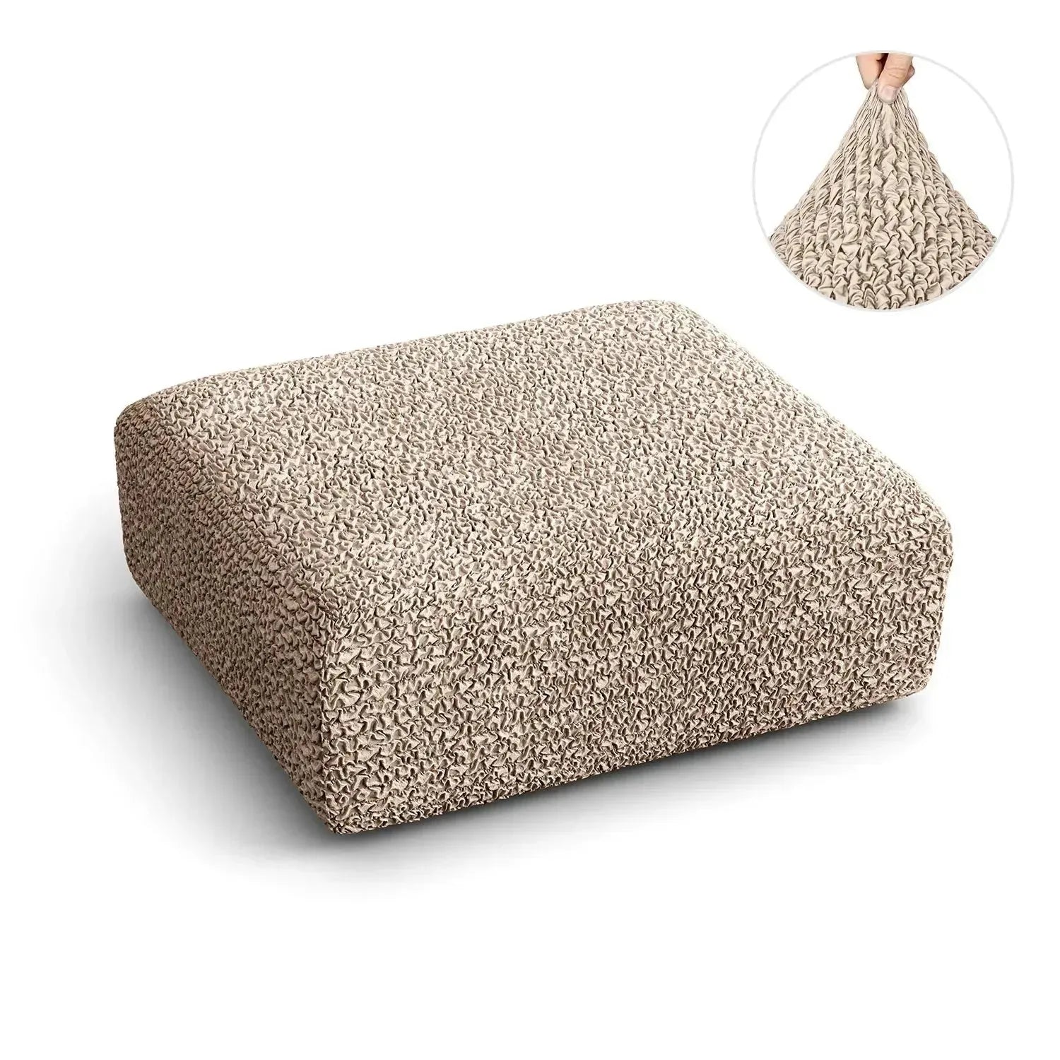 Premium Microfiber Seat Cushion Cover - Soft & Durable Sofa Chair Protector - Perfect for Living Room, Office, or Car Use