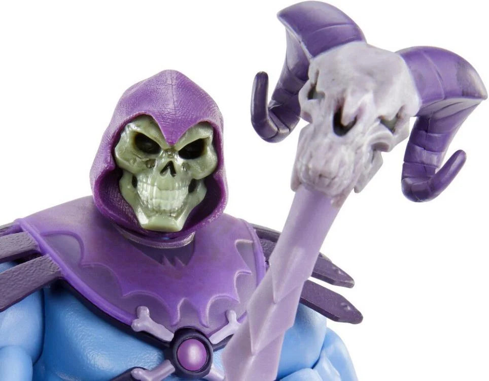 Masters of the Universe: Revelation Masterverse Skeletor Action Figure - Collectible He-Man Toy for Fans, Gift for Kids & Adults - Perfect for Display, Play, and MOTU Collections