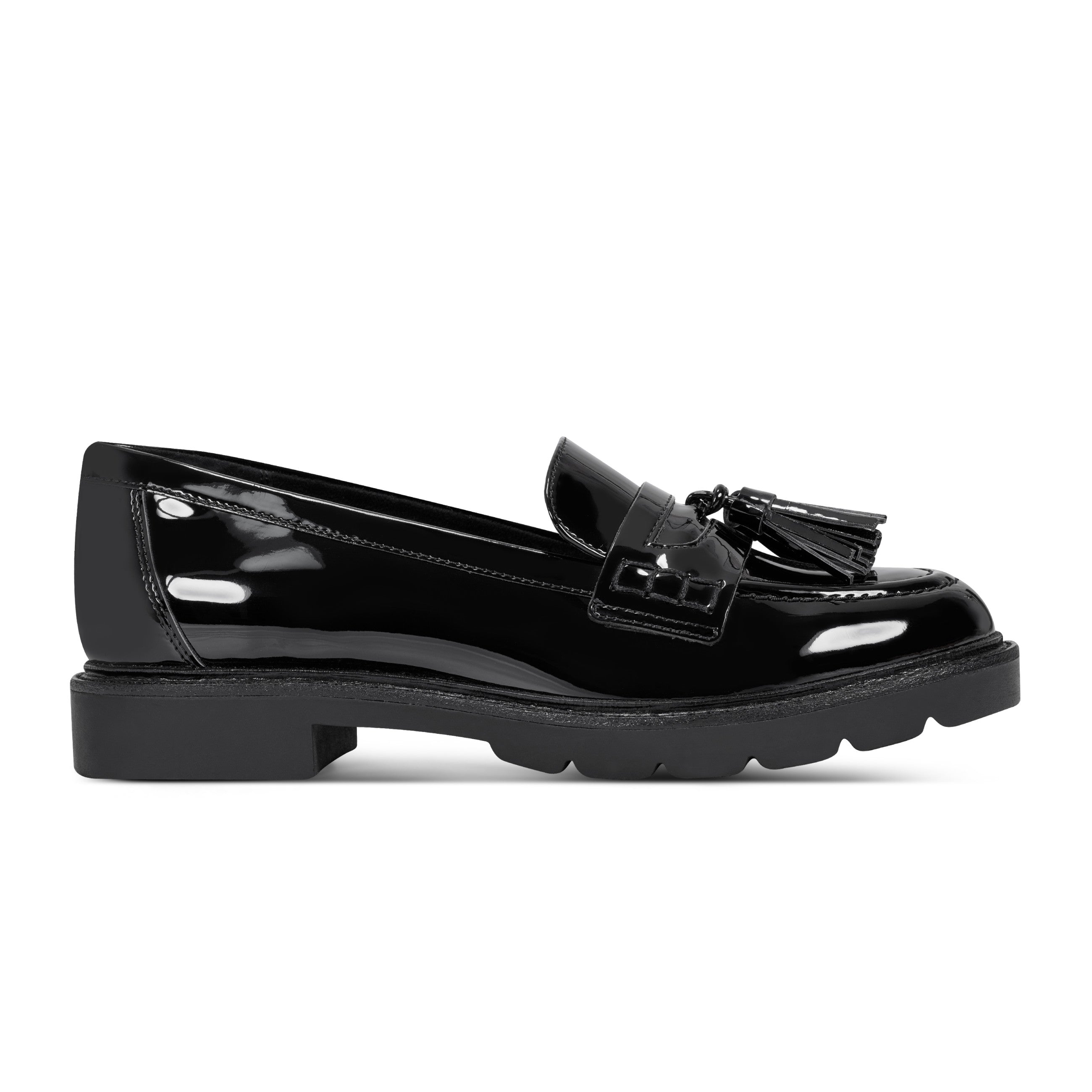 Women's Kiara Tassel Loafers - Comfortable Slip-On Shoes for Work, Office & Casual Outfits | Elegant Flats with Tassel Detail for Women's Fashion
