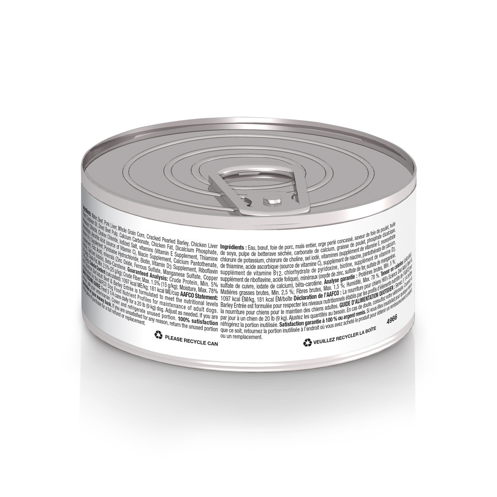 Hill's Science Diet Adult Beef & Barley Entree Canned Dog Food - High Protein, Grain-Included Nutrition for Adult Dogs - Perfect for Mealtime, Training Treats & Weight Management