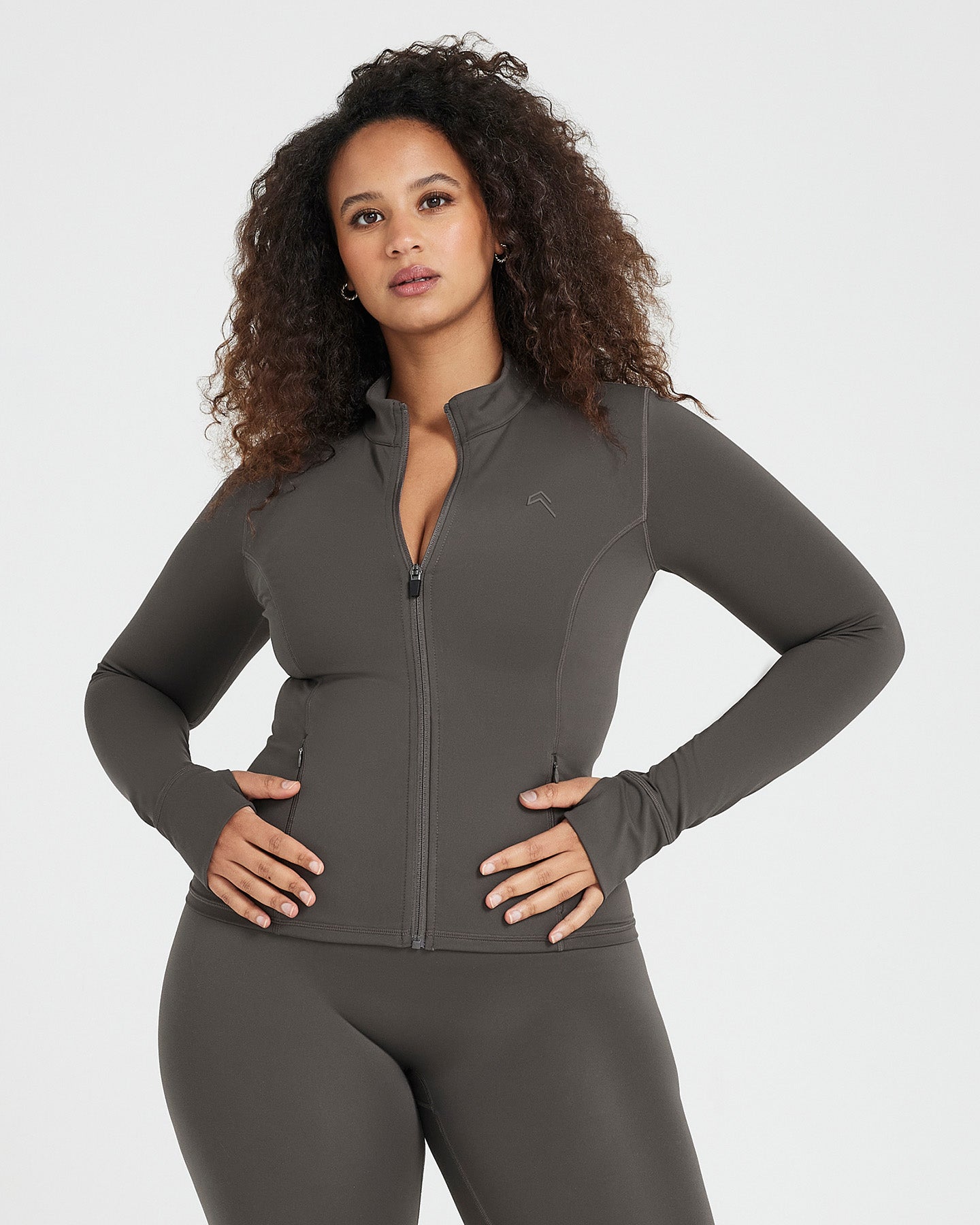 Timeless Classic Women's Jacket in Deep Taupe | Stylish & Versatile Outerwear for Fall & Winter | Perfect for Work, Travel & Casual Outings