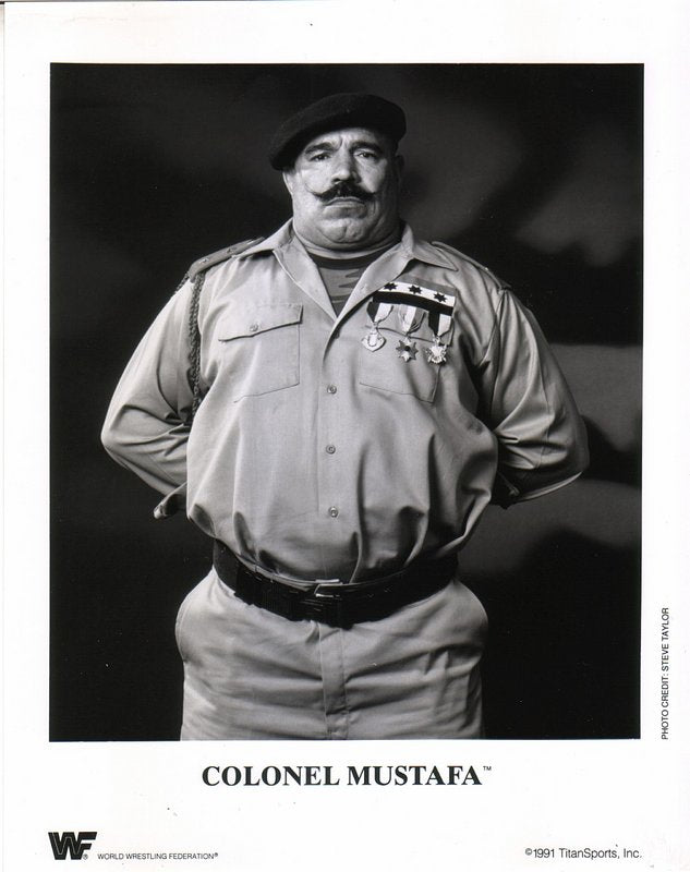 1991 Colonel Mustafa Action Figure - Vintage Collectible Toy for Military & History Enthusiasts | Perfect for Display, Gifts, and Nostalgic Collections