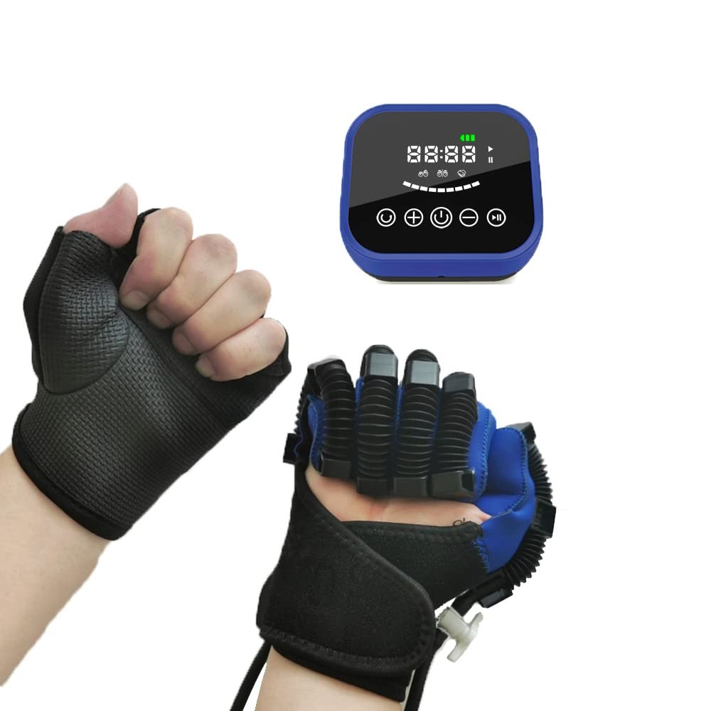 Hand Rehabilitation Gloves for Stroke & Hemiplegia Recovery - Finger Training Device with Robotic Assistance (Right Hand, XL Size) - Ideal for Post-Stroke Therapy & Physical Rehabilitation at Home