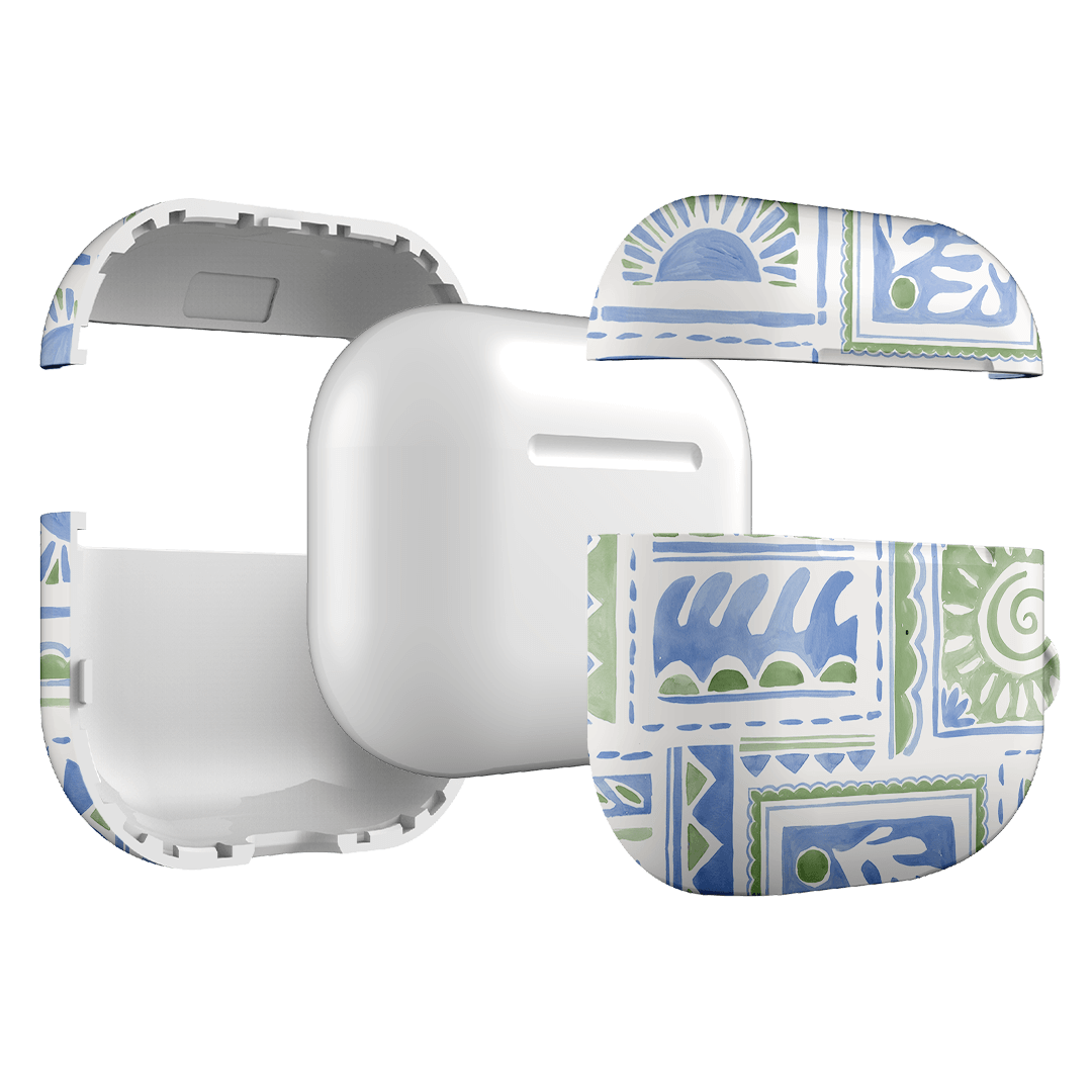 Sage Suns AirPods Case - Protective Cover for AirPods 1/2/3/Pro with Keychain - Durable Shockproof Silicone Case for Apple AirPods - Perfect for Gym, Travel & Everyday Use