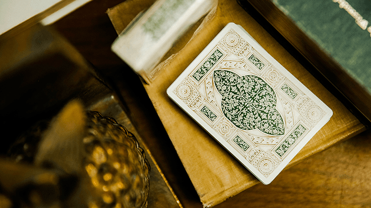 Premium Green Kingdom Playing Cards - Elegant Design for Poker, Magic Tricks & Card Games | Perfect for Parties, Casino Nights & Family Gatherings