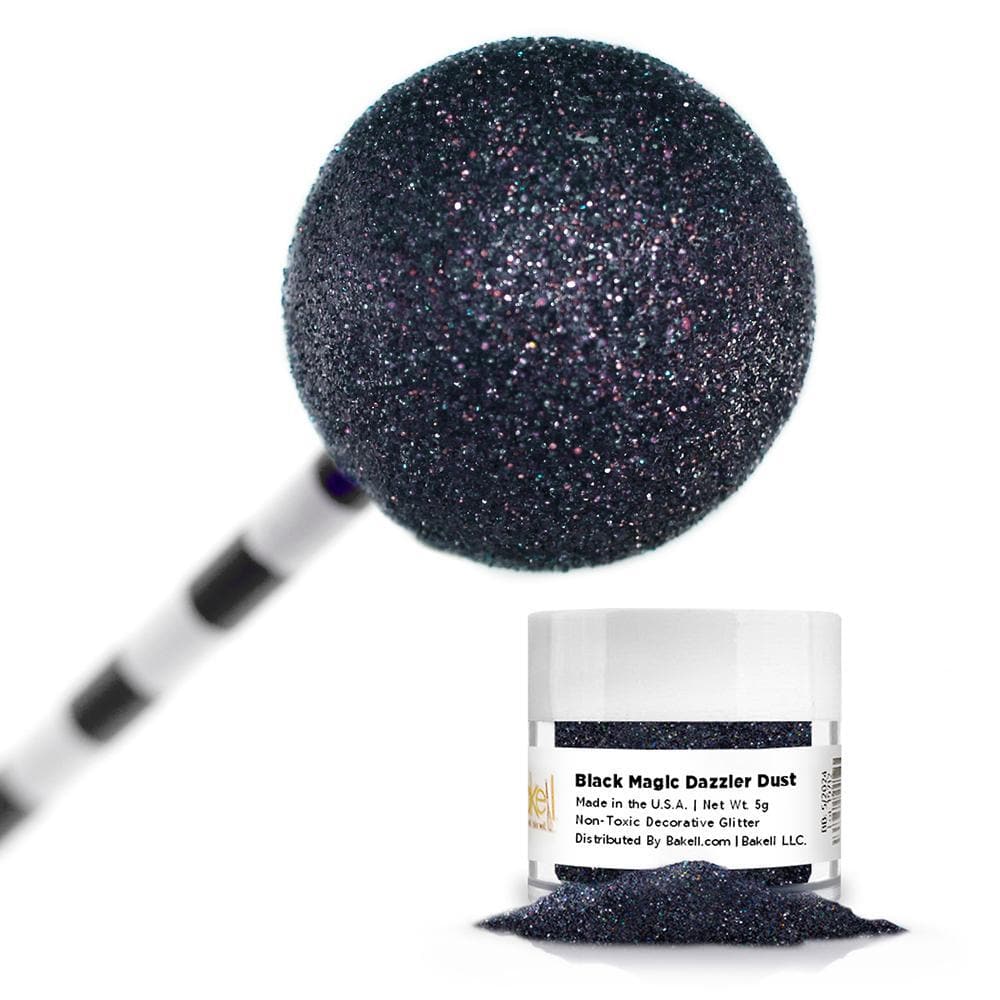 Black Magic Dazzler Dust® - Premium Cosmetic Glitter for Face & Body - Wholesale Bulk Purchase for Makeup Artists, Festival Goers & DIY Crafts