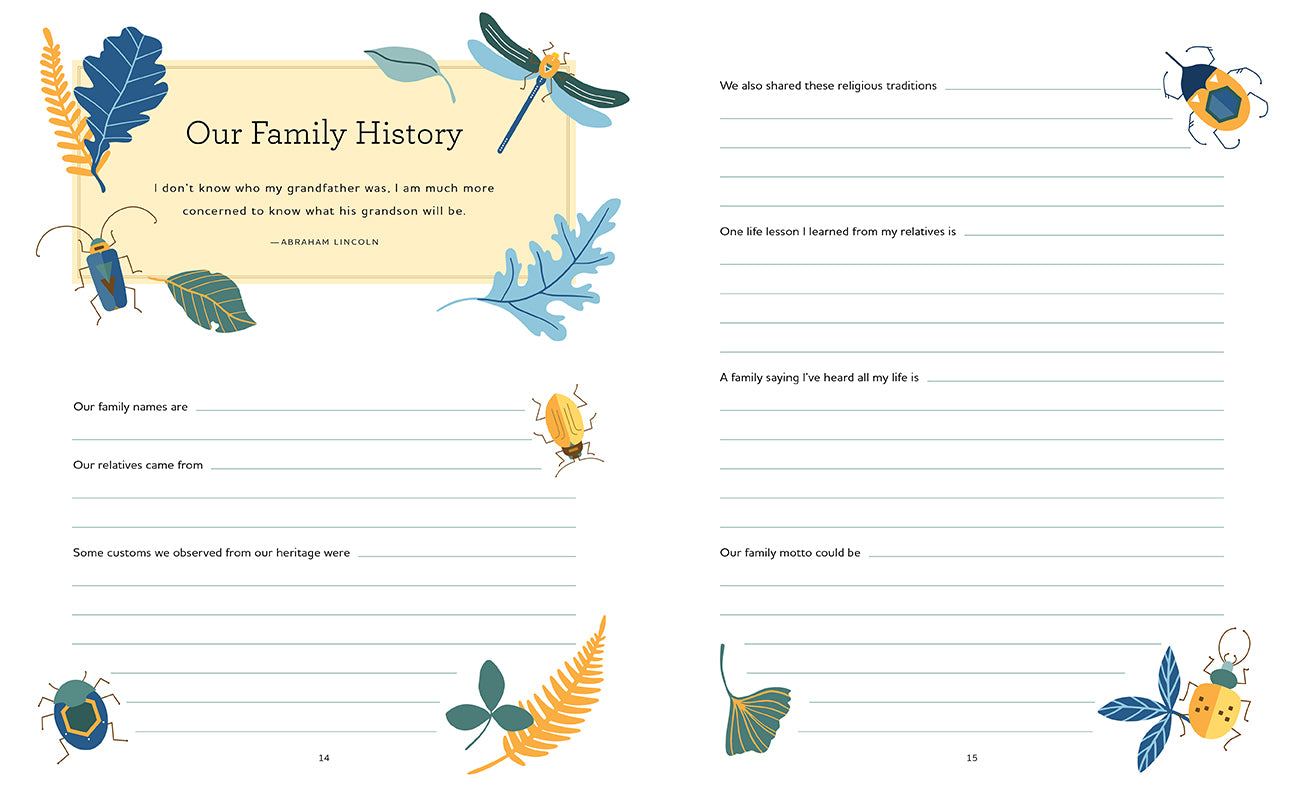 Grandfather's Words of Wisdom Journal - Inspirational Keepsake Book for Life Lessons, Family Memories & Legacy Writing - Perfect Gift for Grandparents, Fathers & Special Occasions