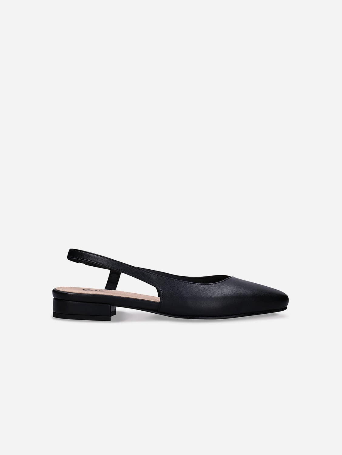 Vegan Apple Leather Slingback Pumps for Women - Diana Black Dress Shoes | Perfect for Office, Wedding & Special Occasions
