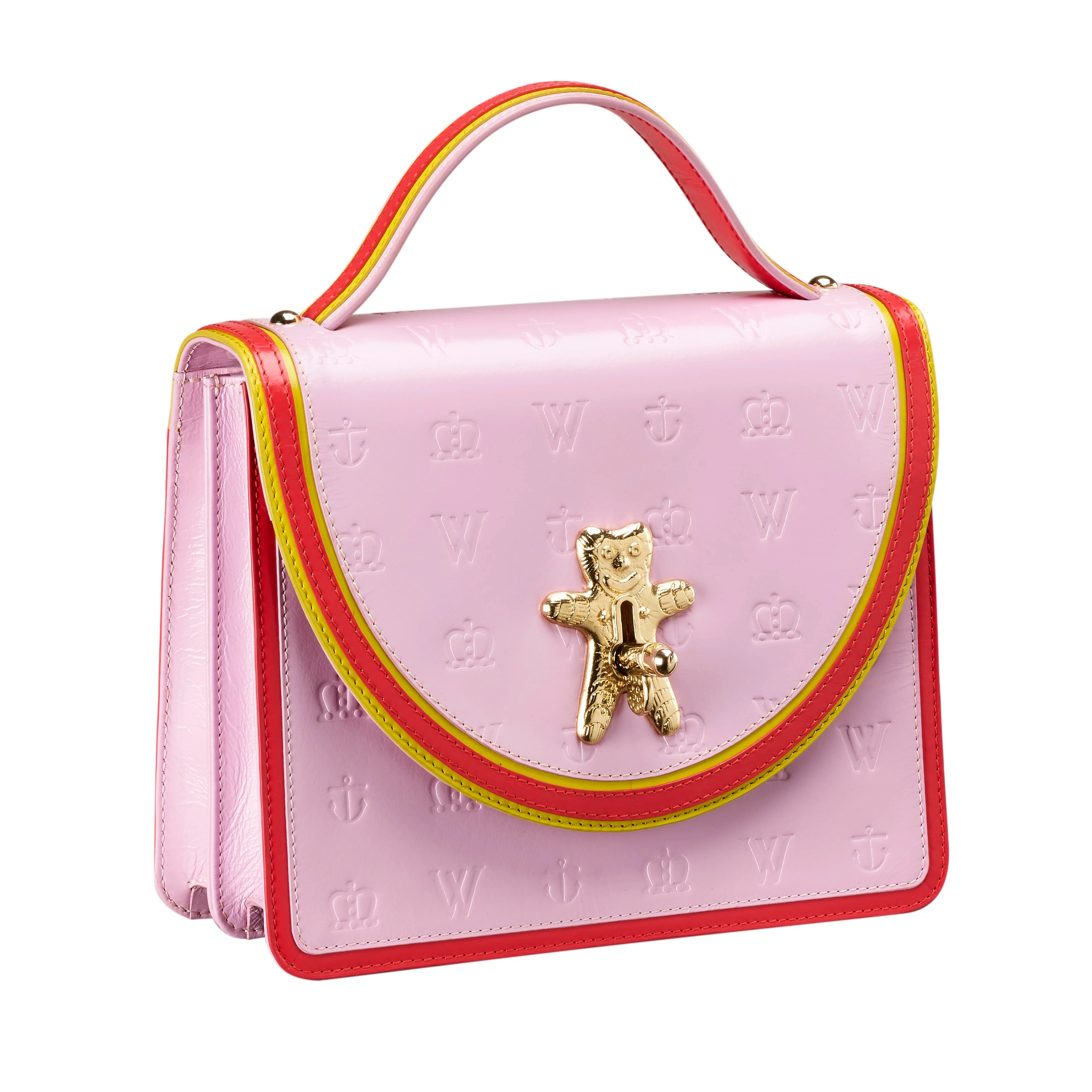 Grayson Perry x Osprey London Pink Handbag for Women - Stylish Designer Tote Bag for Work, Travel & Everyday Use