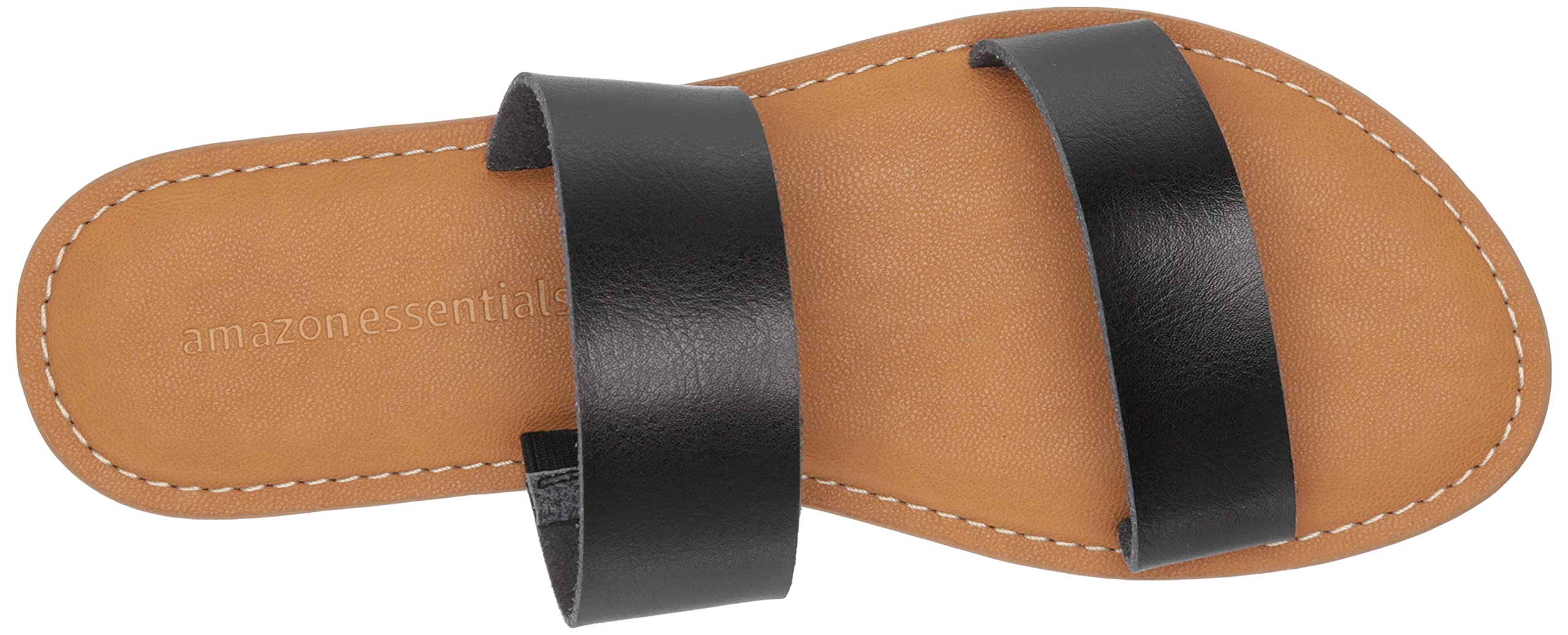 Amazon Essentials Women's Two Band Comfortable Slide Sandals - Casual Summer Beach Shoes for Walking, Travel & Outdoor Activities