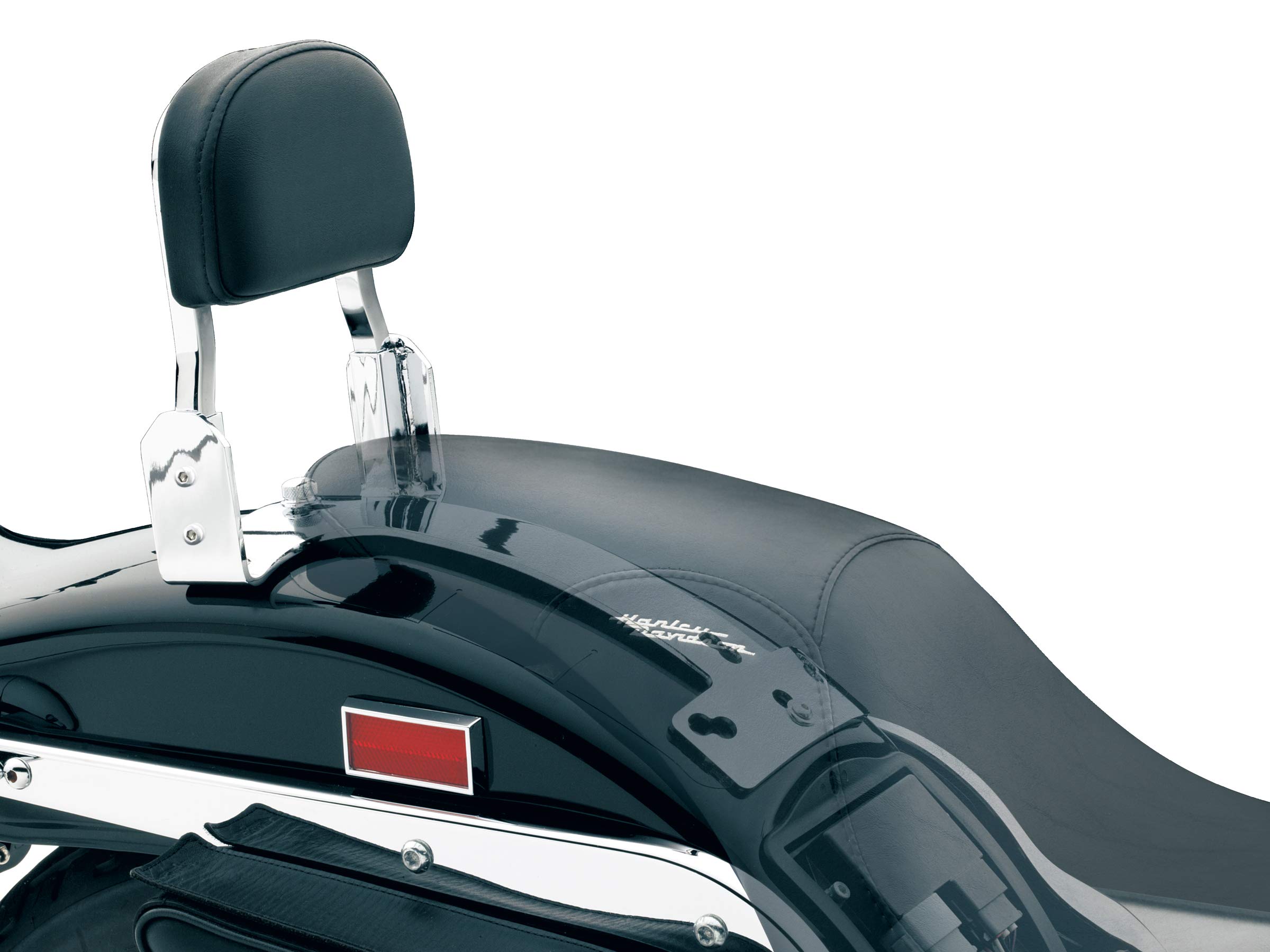 Kuryakyn 8980 Motorcycle Sissy Bar - Chrome Plug-N-Play Backrest Accessory for Harley Davidson & Cruiser Bikes - Perfect for Long Rides & Passenger Comfort