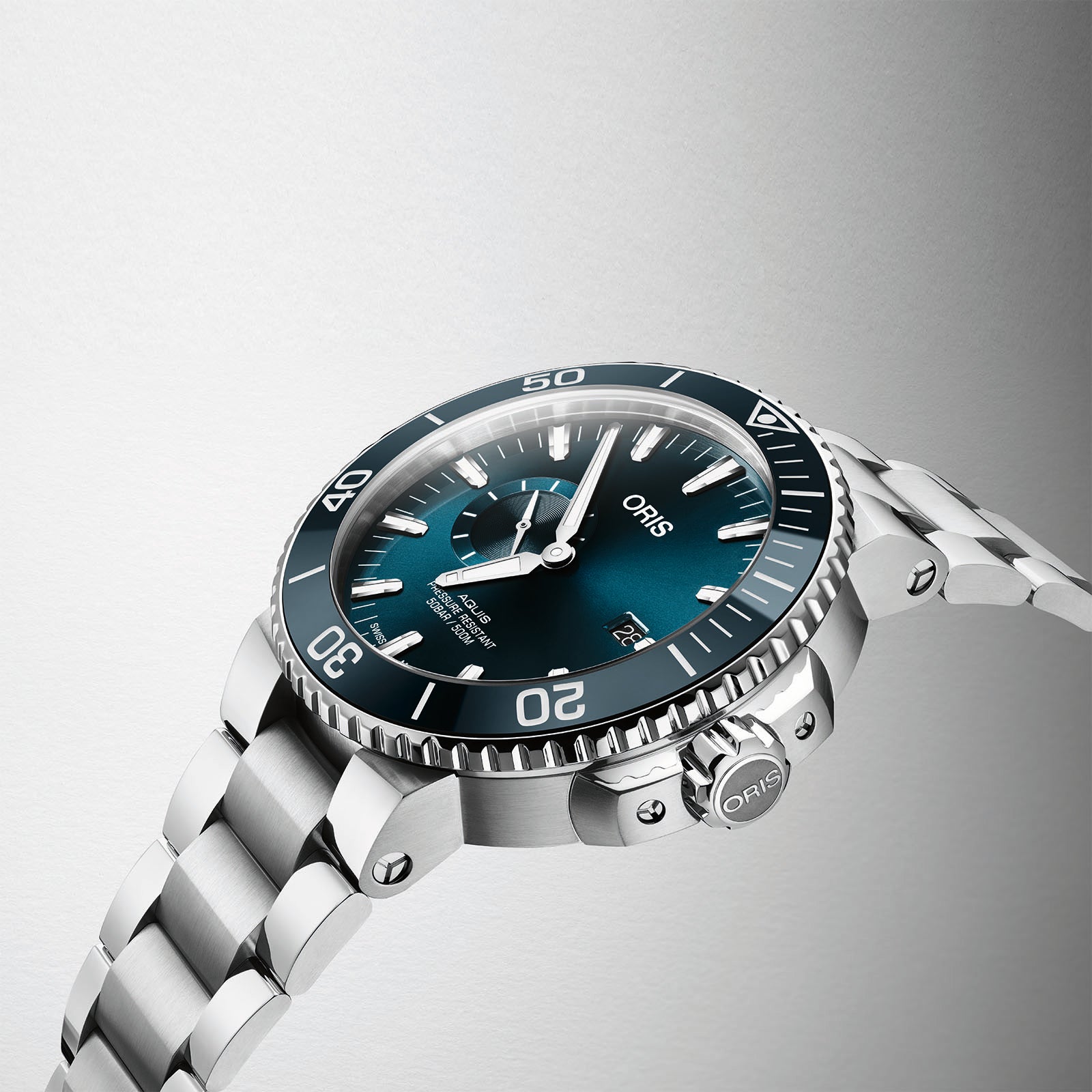 Aquis Small Second Date Watch - Luxury Automatic Diver for Men & Women | Perfect for Diving, Swimming & Everyday Wear