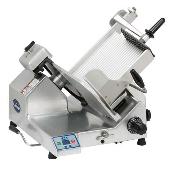 Globe SG13A-05 13-Blade Heavy Duty Commercial Meat Slicer - Professional Deli, Butcher Shop & Restaurant Food Prep Equipment