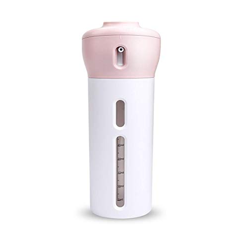 ZURATO 4-in-1 Refillable Travel Cosmetic Bottles Set - Leakproof Spray & Dispenser for Shampoo, Lotion, Liquid Soap | Perfect for Camping, Gym, Air Travel & Toiletry Organization