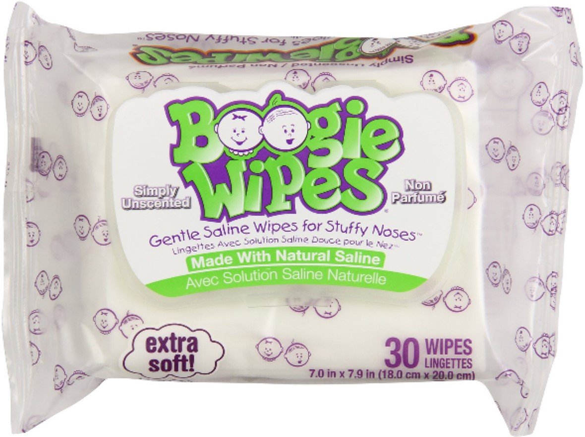 Boogie Wipes Fresh Scent Saline Nose Wipes for Kids - 30 Count (Pack of 11) | Gentle & Hypoallergenic | Perfect for Cold, Flu & Allergy Season | Baby & Toddler Essentials