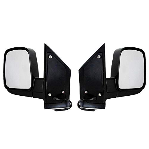 New Pair of Power Door Mirrors Compatible with Chevrolet Express 1500 2003-2007 - Replacement for OEM 15937984 & 15937981 - Perfect for Truck Upgrades & Safe Driving