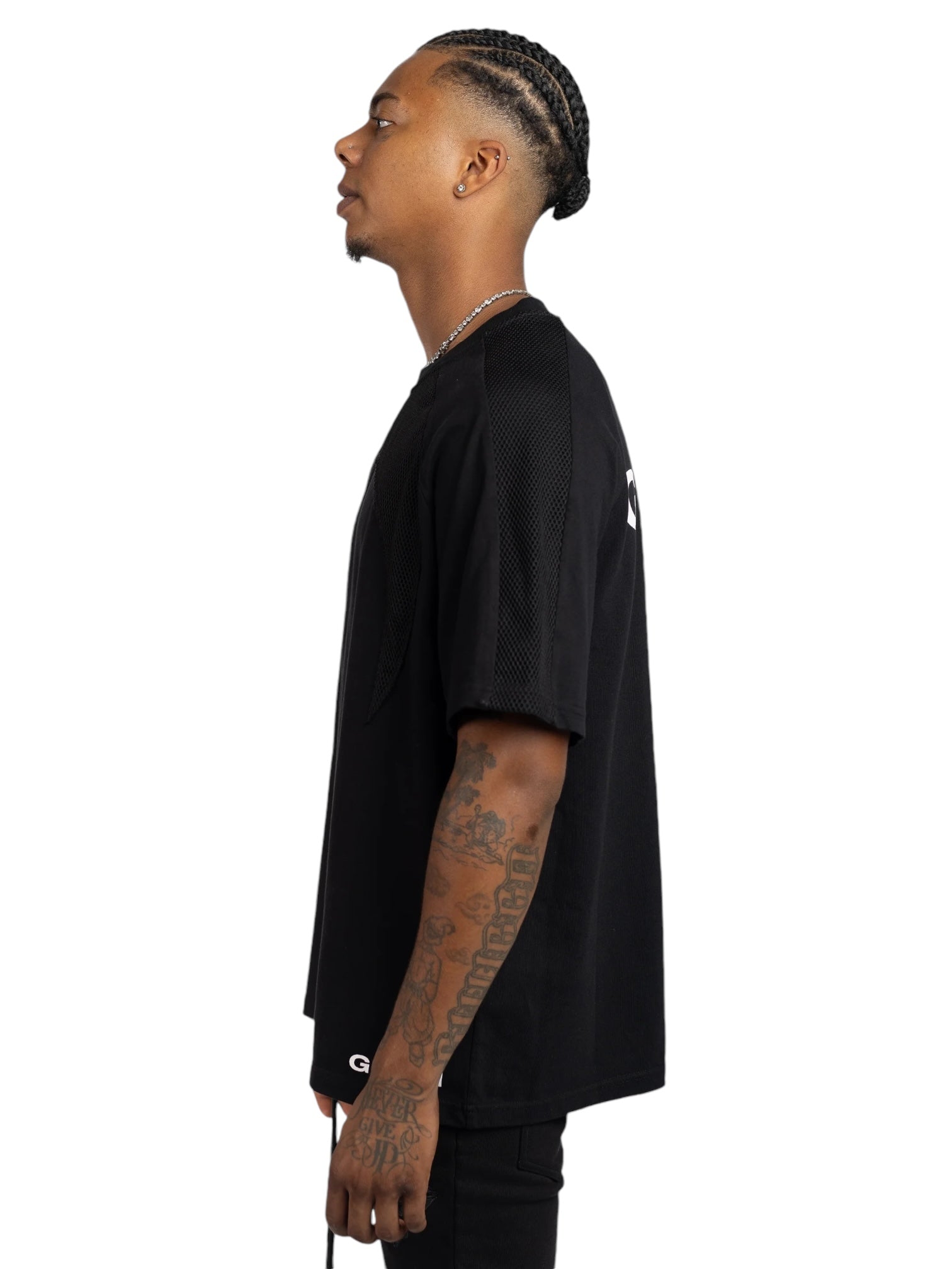 Guapi Obsidian Black Half Moon T-Shirt for Men & Women | Stylish Casual Tee for Everyday Wear, Street Fashion & Lounge Outfits
