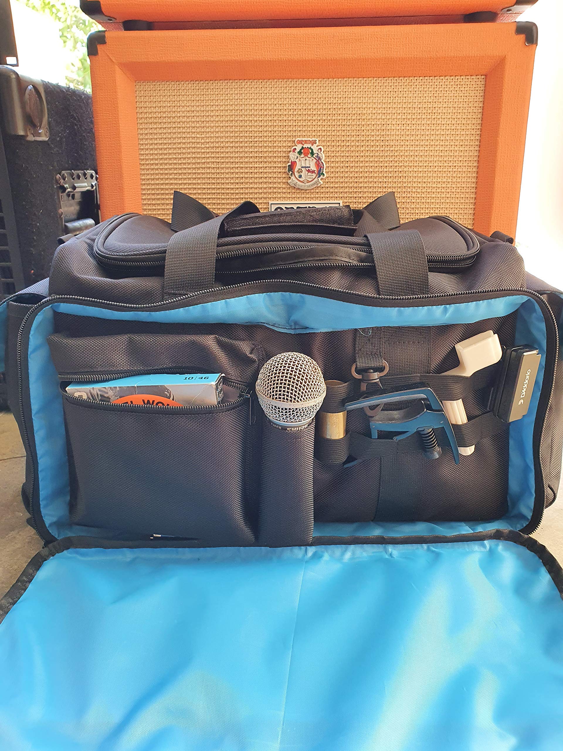 Professional Musicians Gig Bag & Gear Storage - Durable Carry Case for Guitar, Bass, DJ Equipment & Sound Tech Accessories | Perfect for Gigs, Studio Sessions & Travel