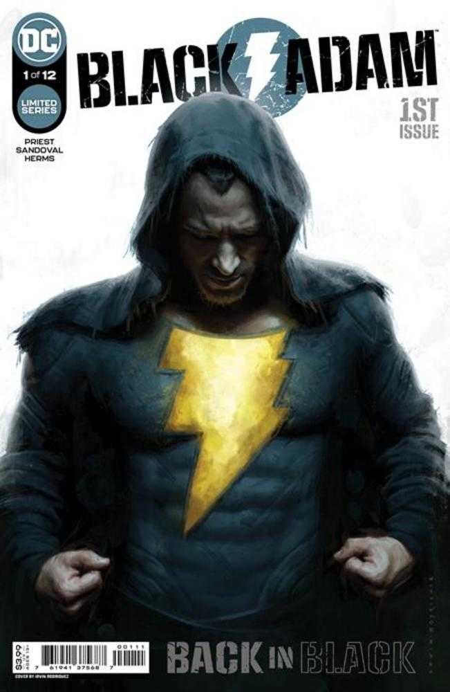 Black Adam #1 Cover A by Irvin Rodriguez - Exclusive Collectible Comic Book for Superhero Fans & DC Comics Enthusiasts - Perfect for Display, Gifting, and Comic Book Collections