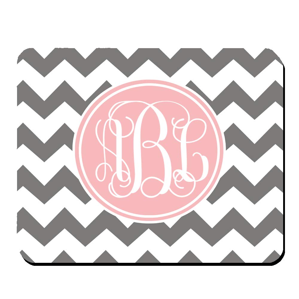 Custom Monogram Gaming Mouse Pad - Personalized Name Mousepad (8