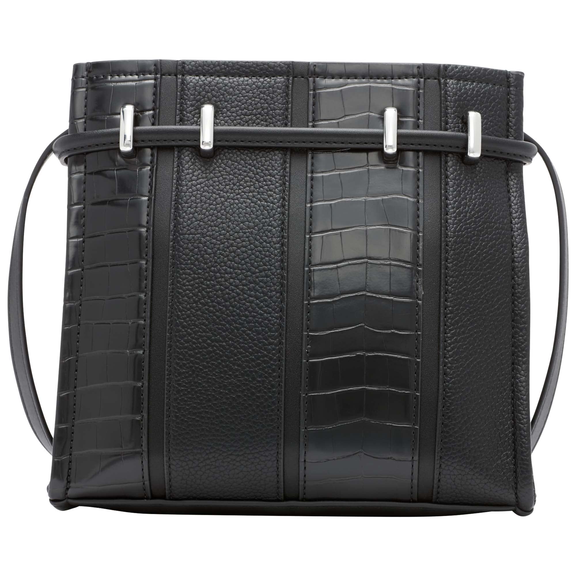 Calvin Klein Fatima Drawstring Bucket Crossbody Bag for Women - Stylish Shoulder Purse with Adjustable Strap, Perfect for Daily Use, Travel & Shopping