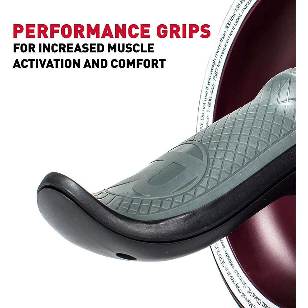 Quiet Ab Roller Wheel - No Noise Abdominal Trainer for Home Workouts | Perfect for Core Strength Training & Home Gym Exercises