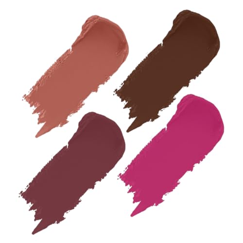 Caramel, Cocoa Brown , Pink Berry, Tan Red