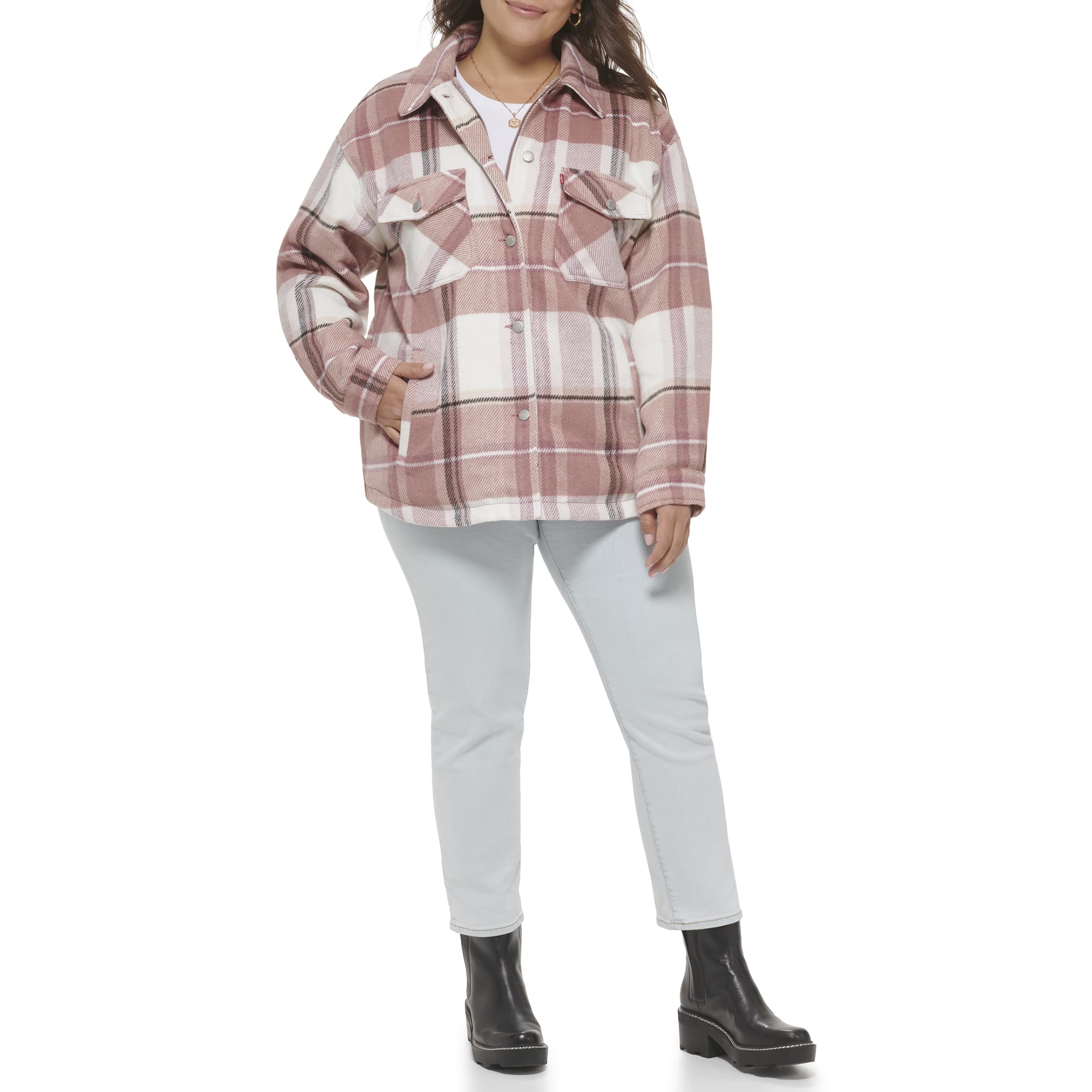 Levi's Women's Casual Denim Shirt Jacket - Lightweight Button-Up Overshirt for Spring & Fall Layering | Streetwear, Workwear & Weekend Outfits