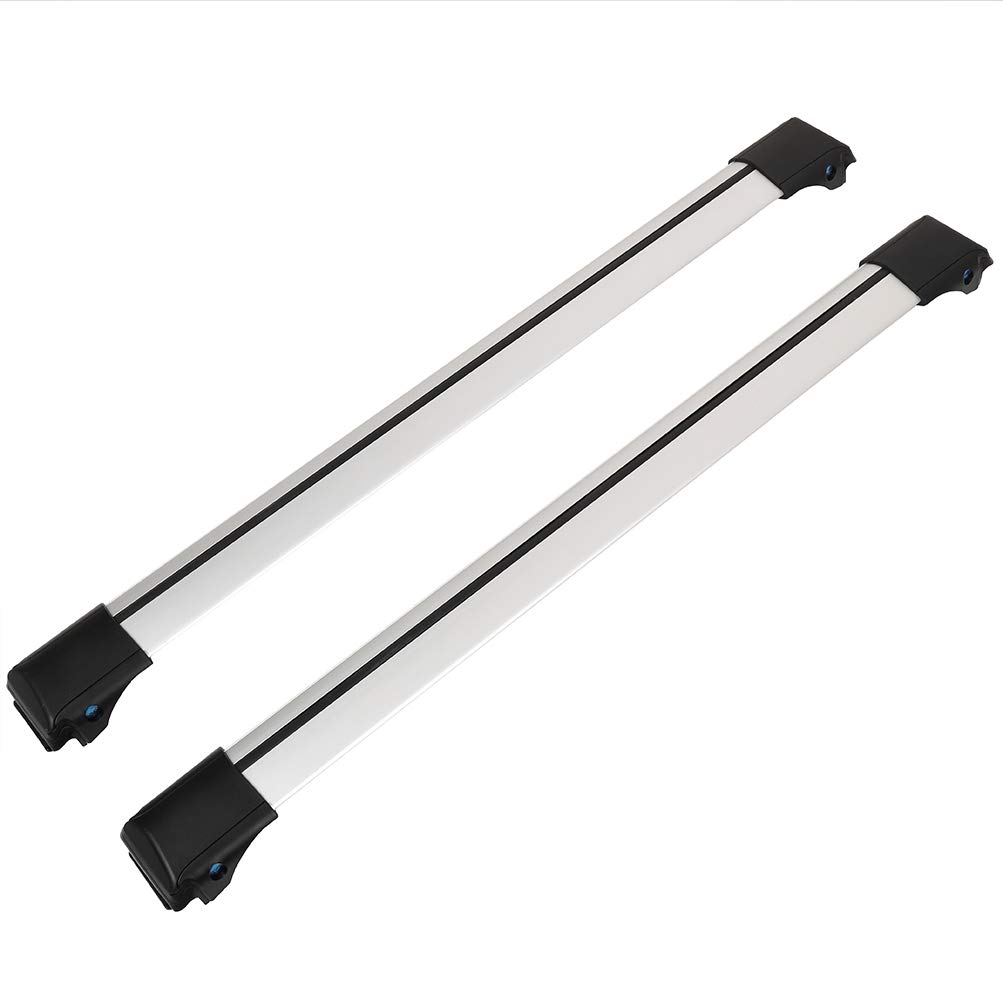 ECCPP Universal Roof Rack Cross Bars for BMW X5 2004-2013 - Heavy Duty Aluminum Cargo Carrier for Kayak, Canoe, Ski, Snowboard & Luggage - Perfect for Outdoor Adventures & Road Trips