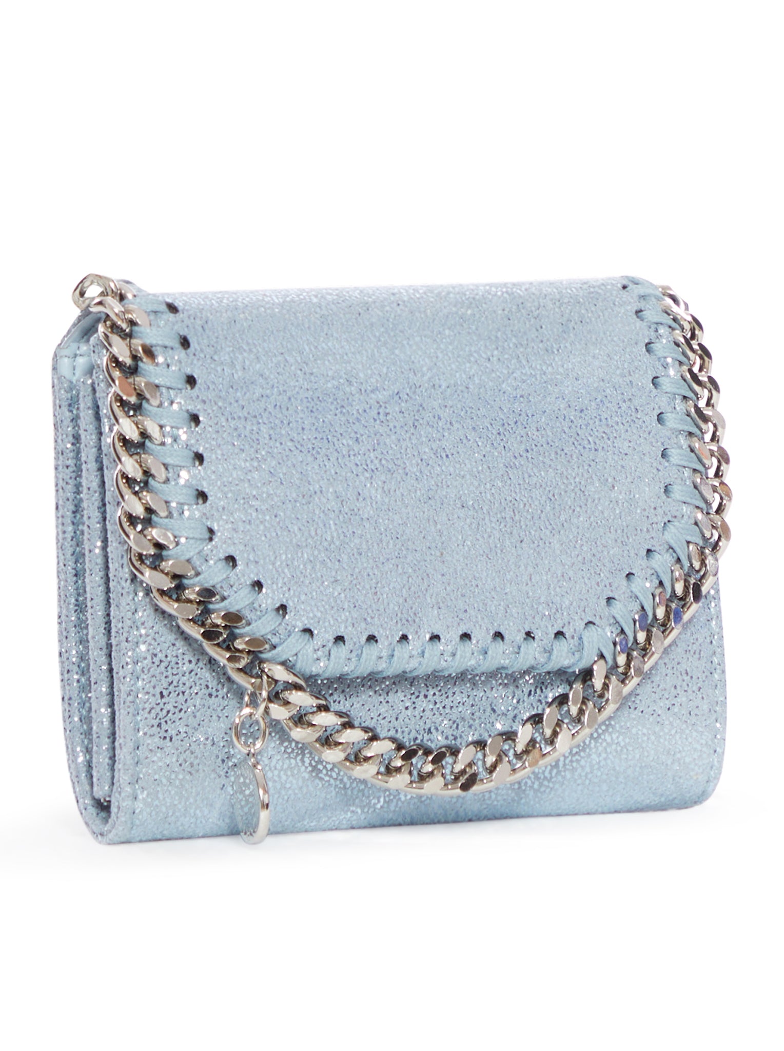 FALABELLA Womens Crossbody Wallet on Chain - Stylish Leather Card Holder Purse for Everyday Use, Parties & Travel