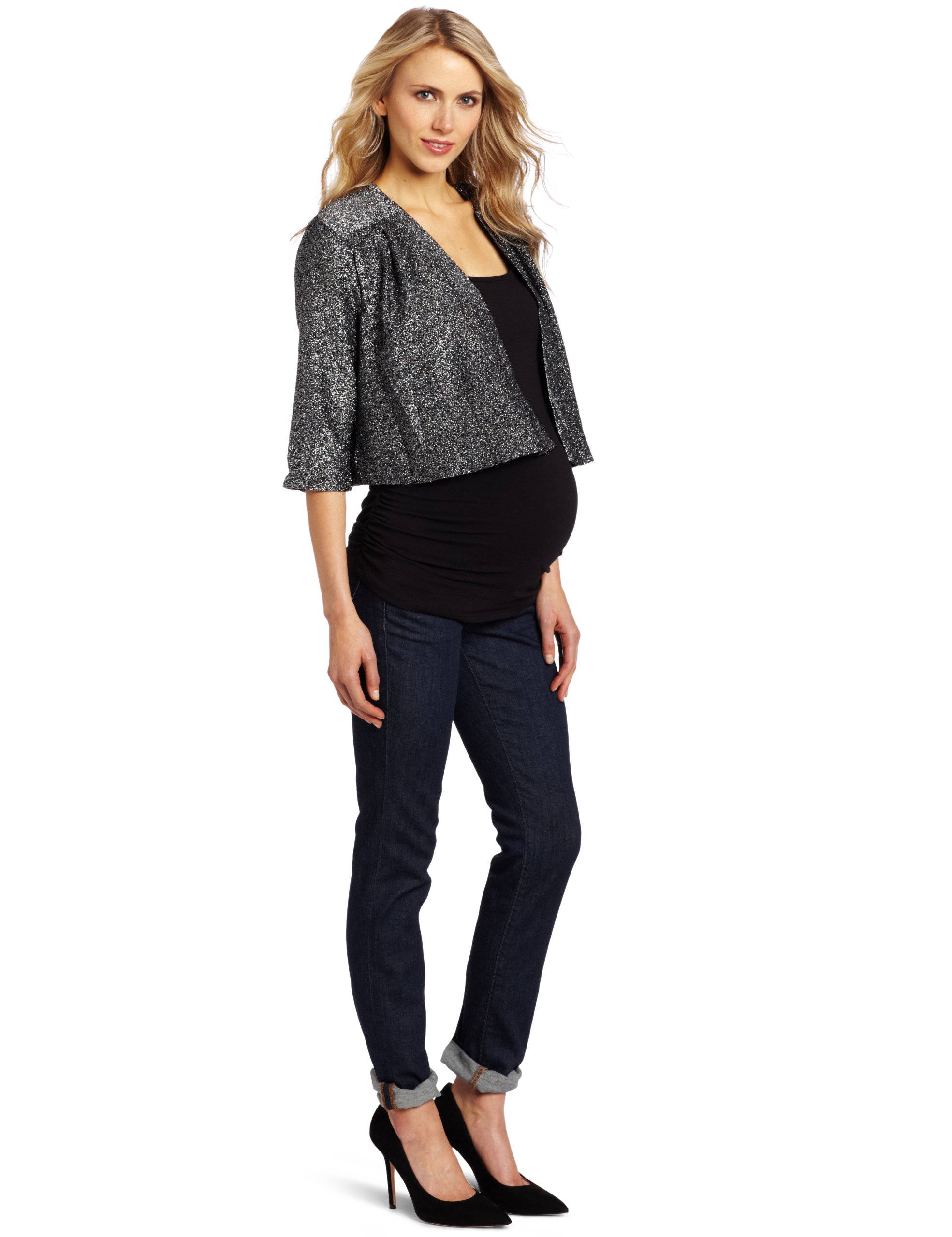 Maternity Ruby Dress for Women - Comfortable & Stylish Pregnancy Outfit for Work, Parties & Everyday Wear