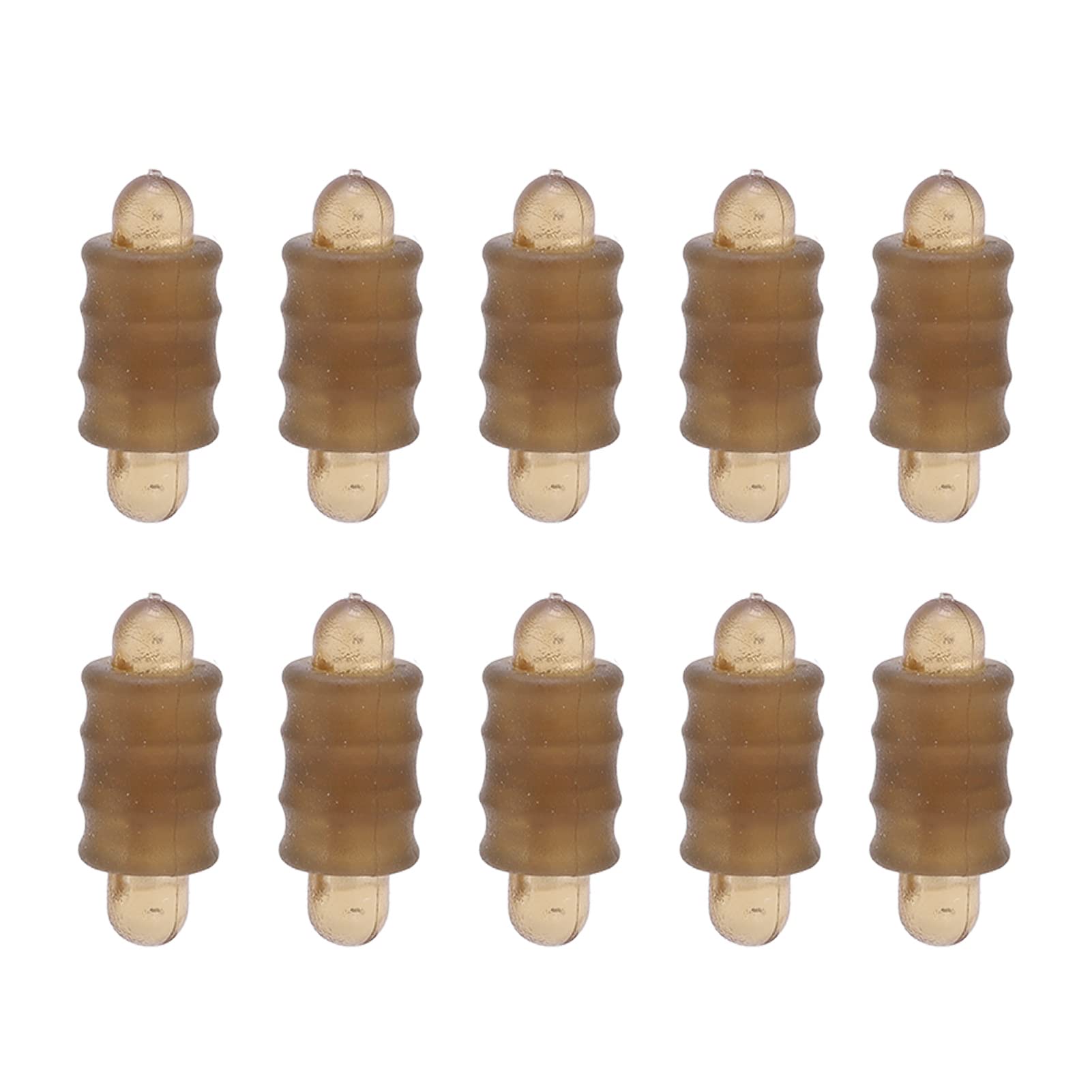 Alomejor 10PCS Silicone Fishing Bait Feeder Set - Maggot Feeder, Bait Cage, Connector Cable for Carp Fishing | Perfect for Inline Fishing & Bait Throwing | Ideal for Freshwater, Lake & River Fishing