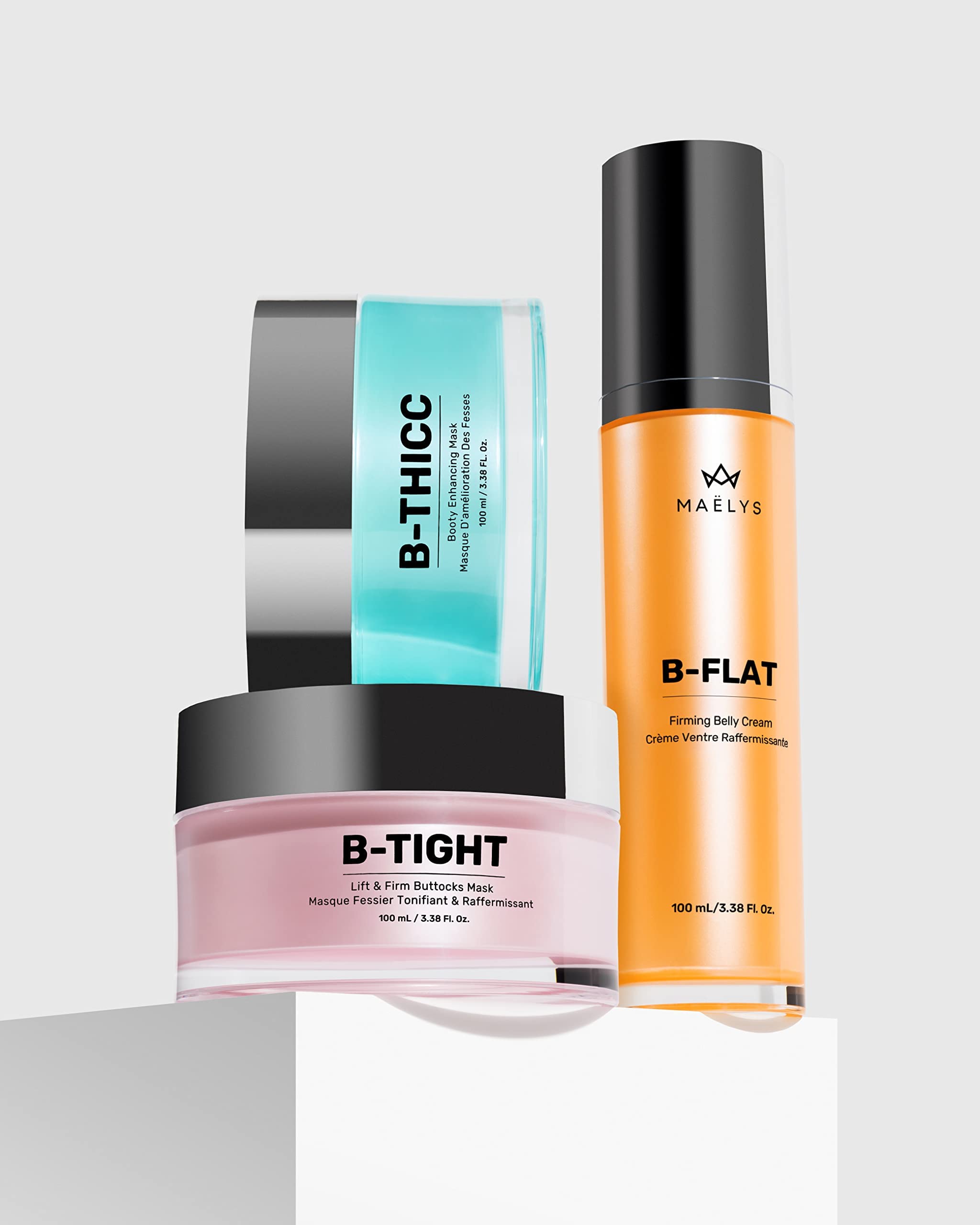 MAËLYS Body Firming & Smoothing Bundle – Skin Tightening & Cellulite Treatment for Women – Perfect for Post-Pregnancy & Weight Loss Body Care