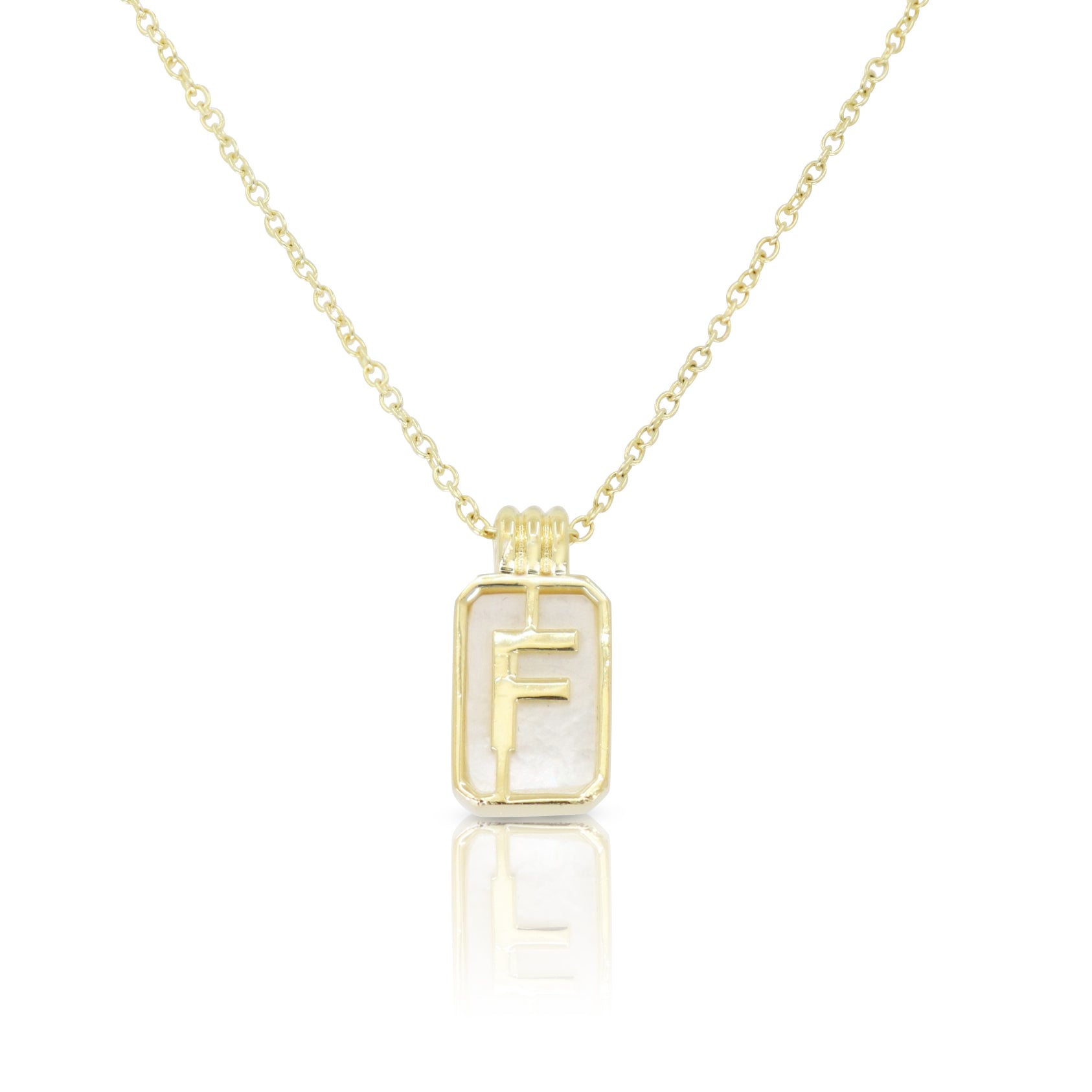 A to Z Gold Initial Necklace for Women - Personalized Alphabet Letter Pendant Jewelry - Perfect Gift for Birthday, Anniversary & Valentine's Day