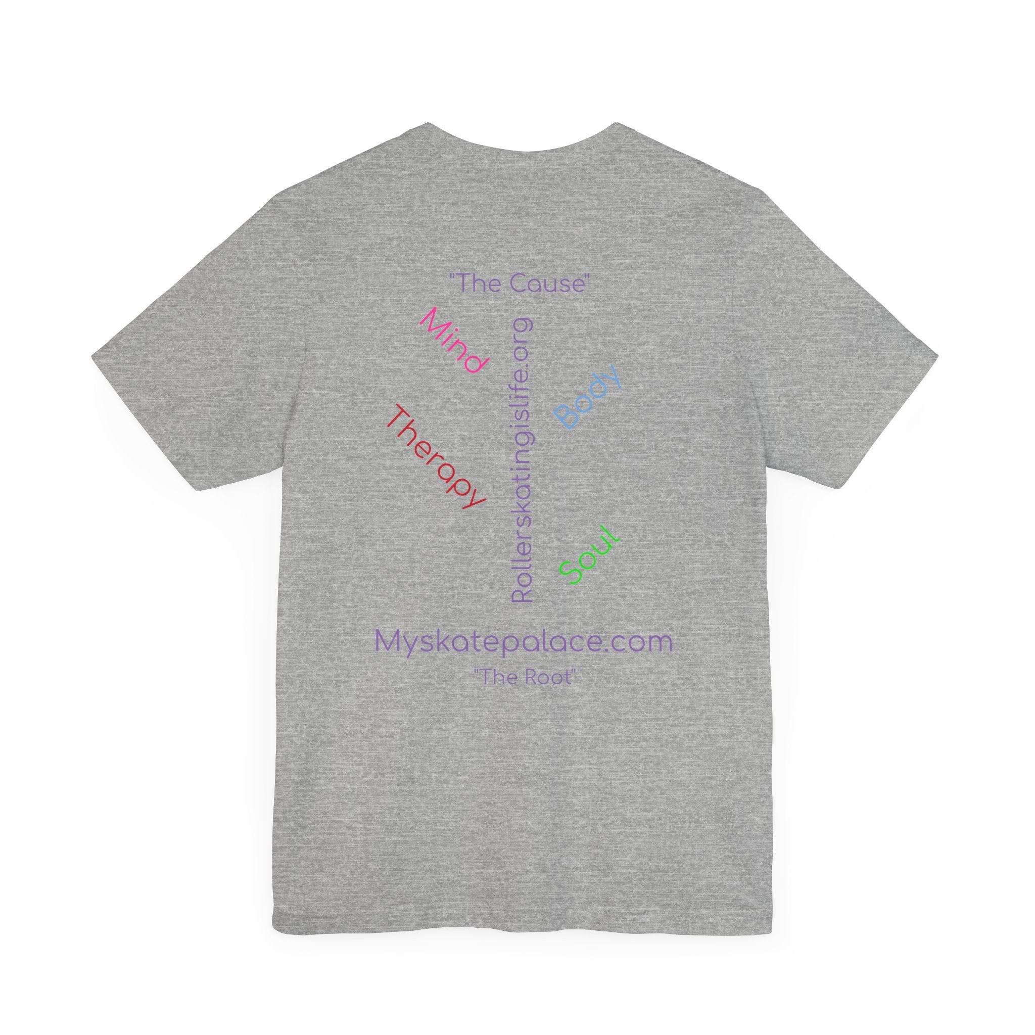 SSP Corp Roller Skating is Life Graphic T-Shirt - Comfortable Cotton Tee for Skaters & Roller Derby Fans - Perfect for Casual Wear, Skate Parks & Retro Fashion