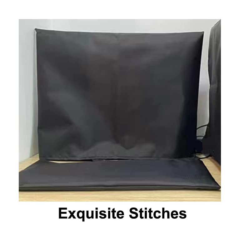 3-Piece Computer Dust Cover Set - Monitor, Keyboard & PC Tower Protector | Oxford Cloth Dustproof Covers for Desktop Computer (24