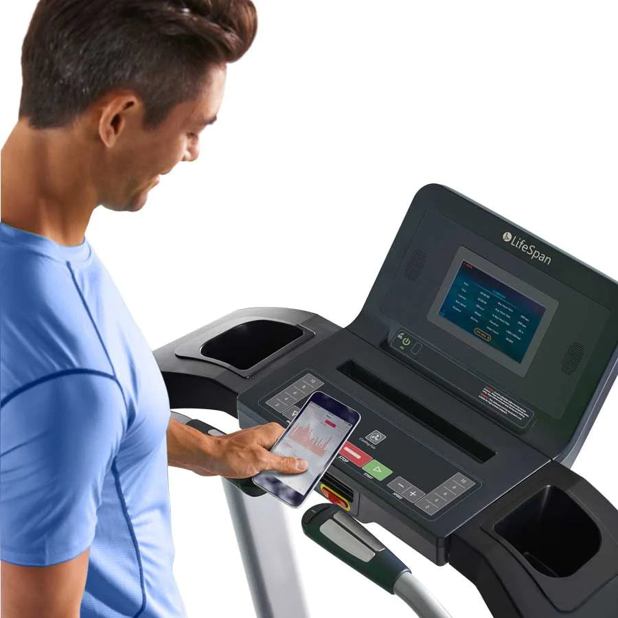 Lifespan TR4000i Folding Treadmill - Compact Home Gym Equipment for Running & Walking | Perfect for Small Spaces & Home Workouts